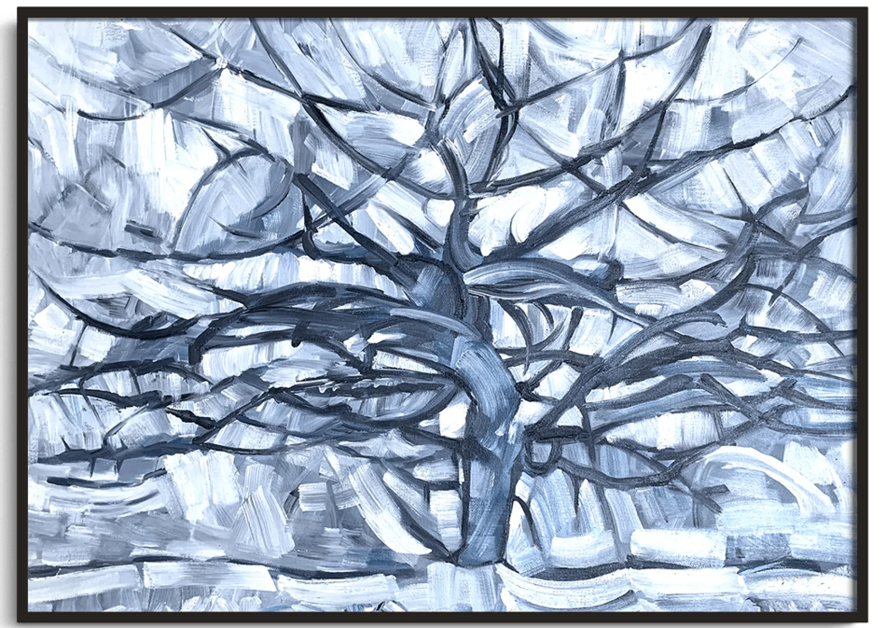 Galerie Mont Mondrian<Arbre argenté - Piet Mondrian