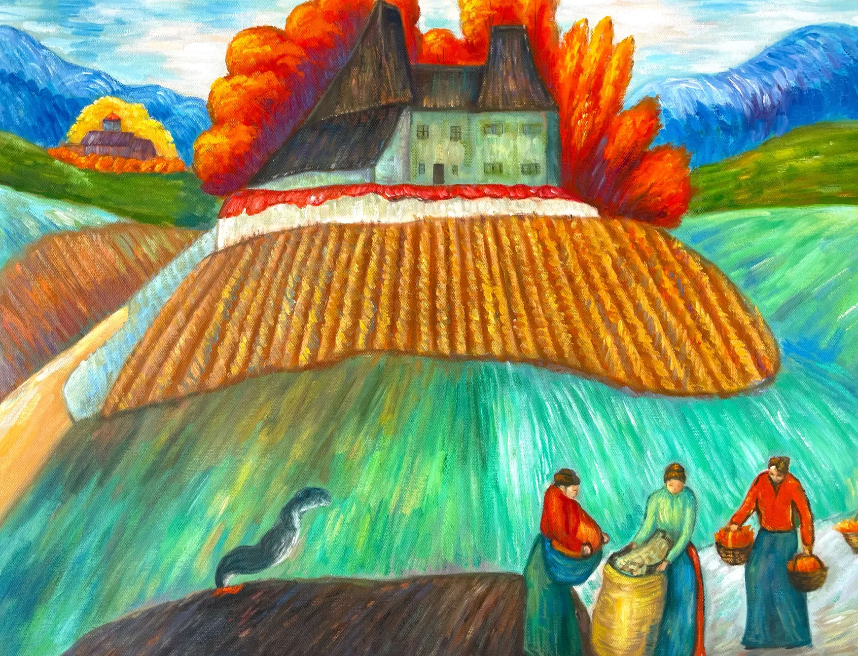Galerie Mont Von Werefkin<Burg Aigle – Marianne von Werefkin