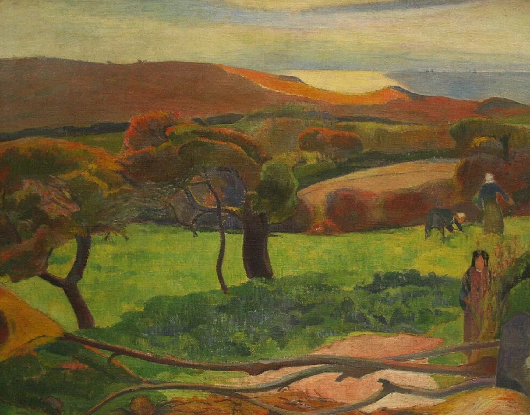 Galerie Mont Gauguin<Champs près de la mer - Paul Gauguin