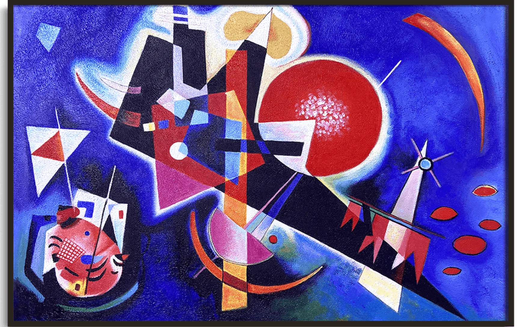 Galerie Mont Kandinsky<Dans le bleu - Vassily Kandinsky