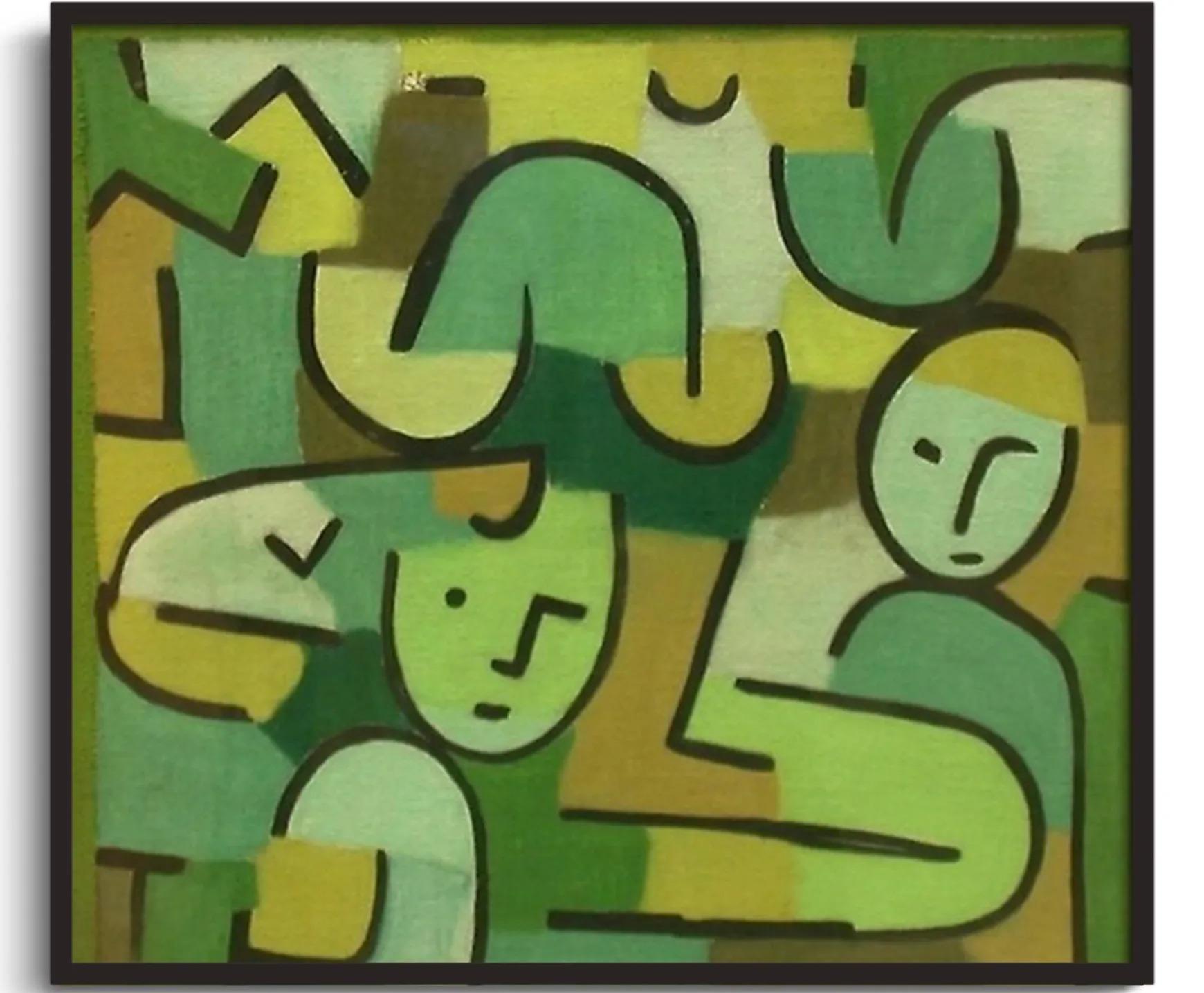Galerie Mont Klee<Femmes récoltant - Paul Klee