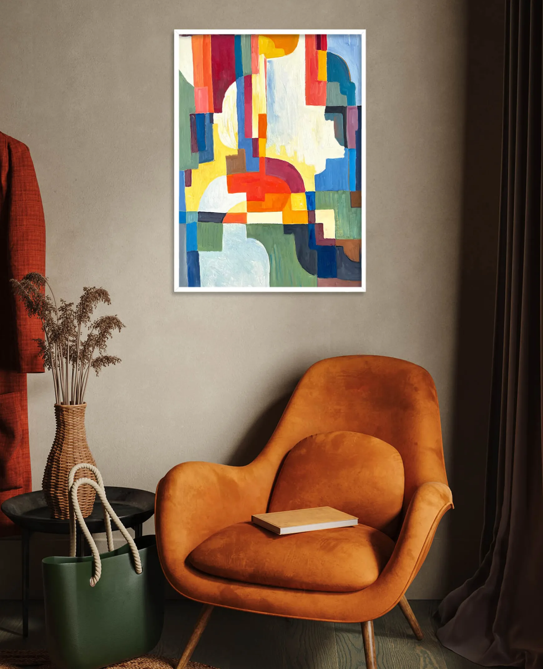 Galerie Mont Macke<Formes colorées I - August Macke