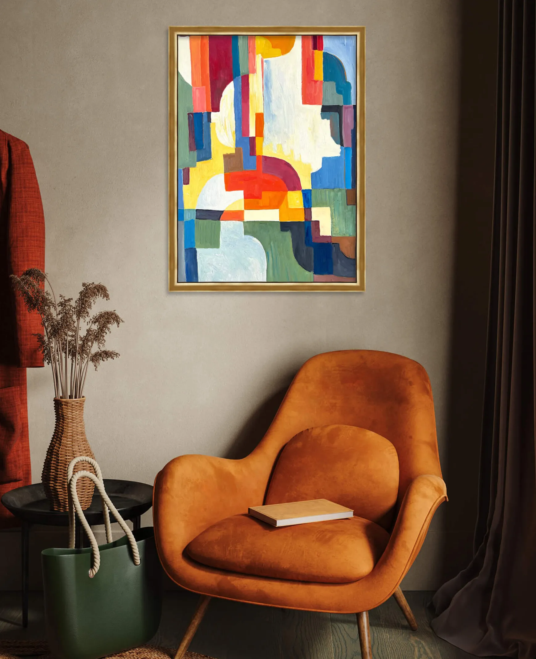 Galerie Mont Macke<Formes colorées I - August Macke