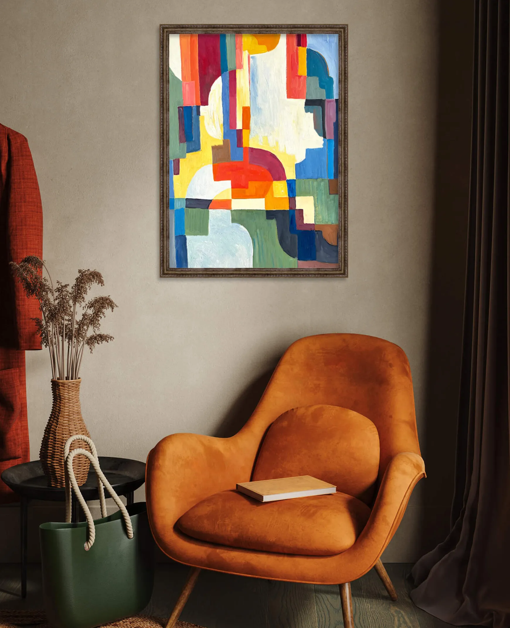 Galerie Mont Macke<Formes colorées I - August Macke