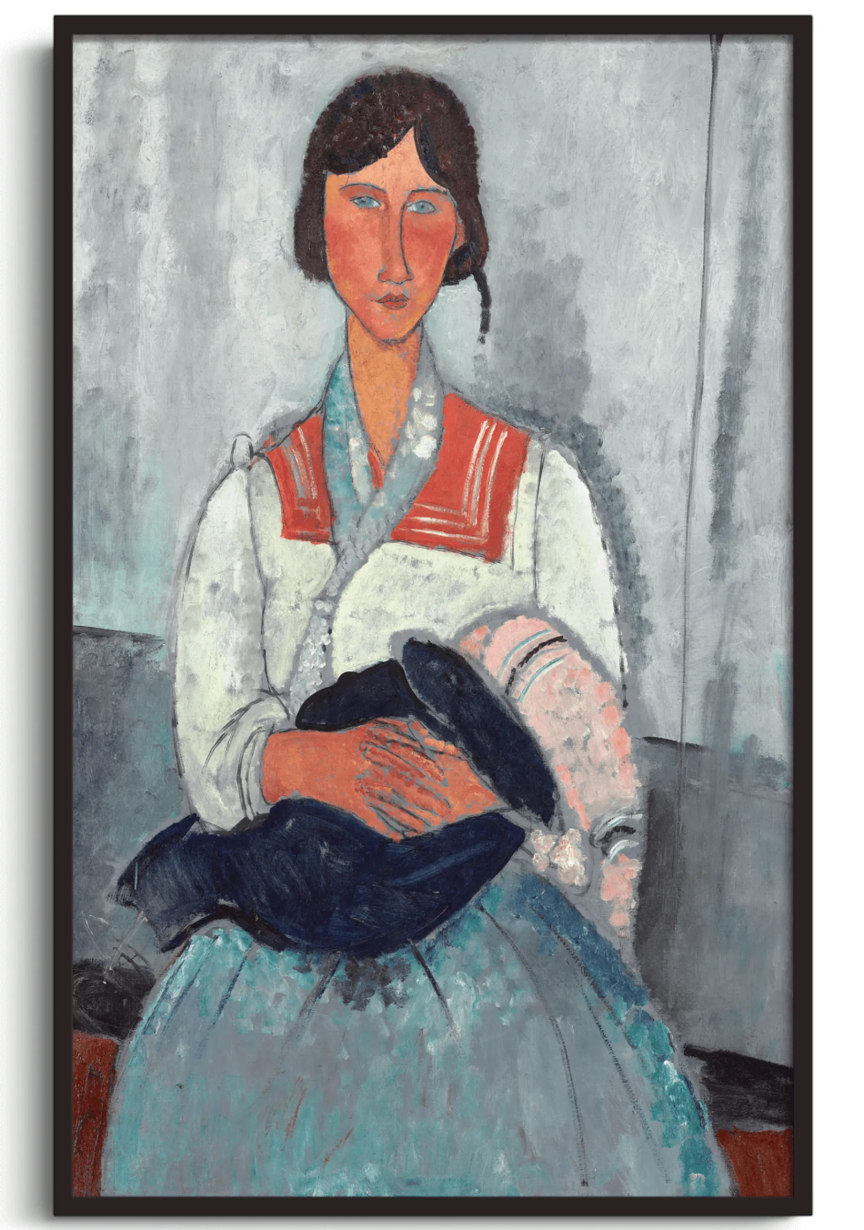 Galerie Mont Modigliani<Gitane au bébé - Amedeo Modigliani