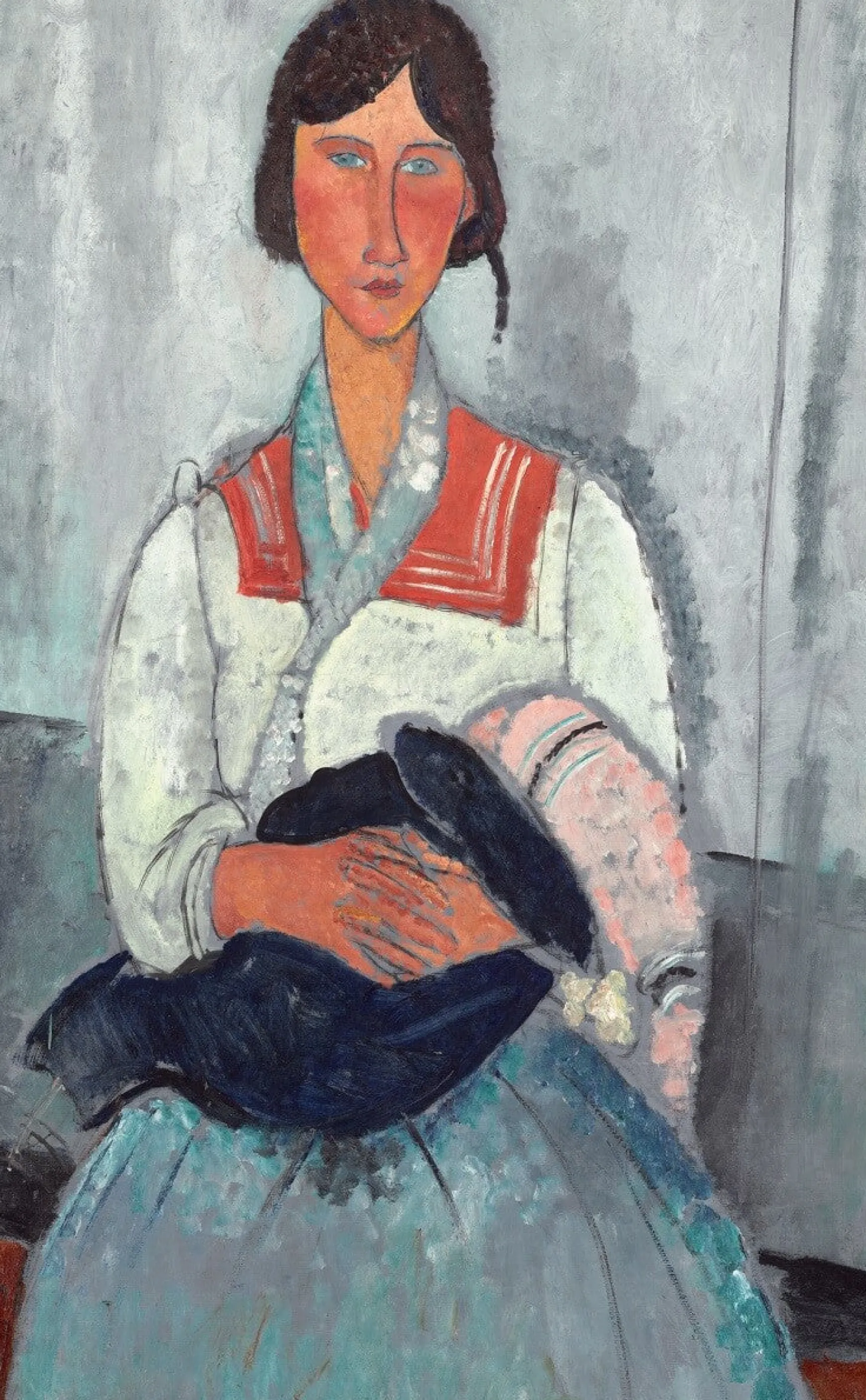 Galerie Mont Modigliani<Gitane au bébé - Amedeo Modigliani
