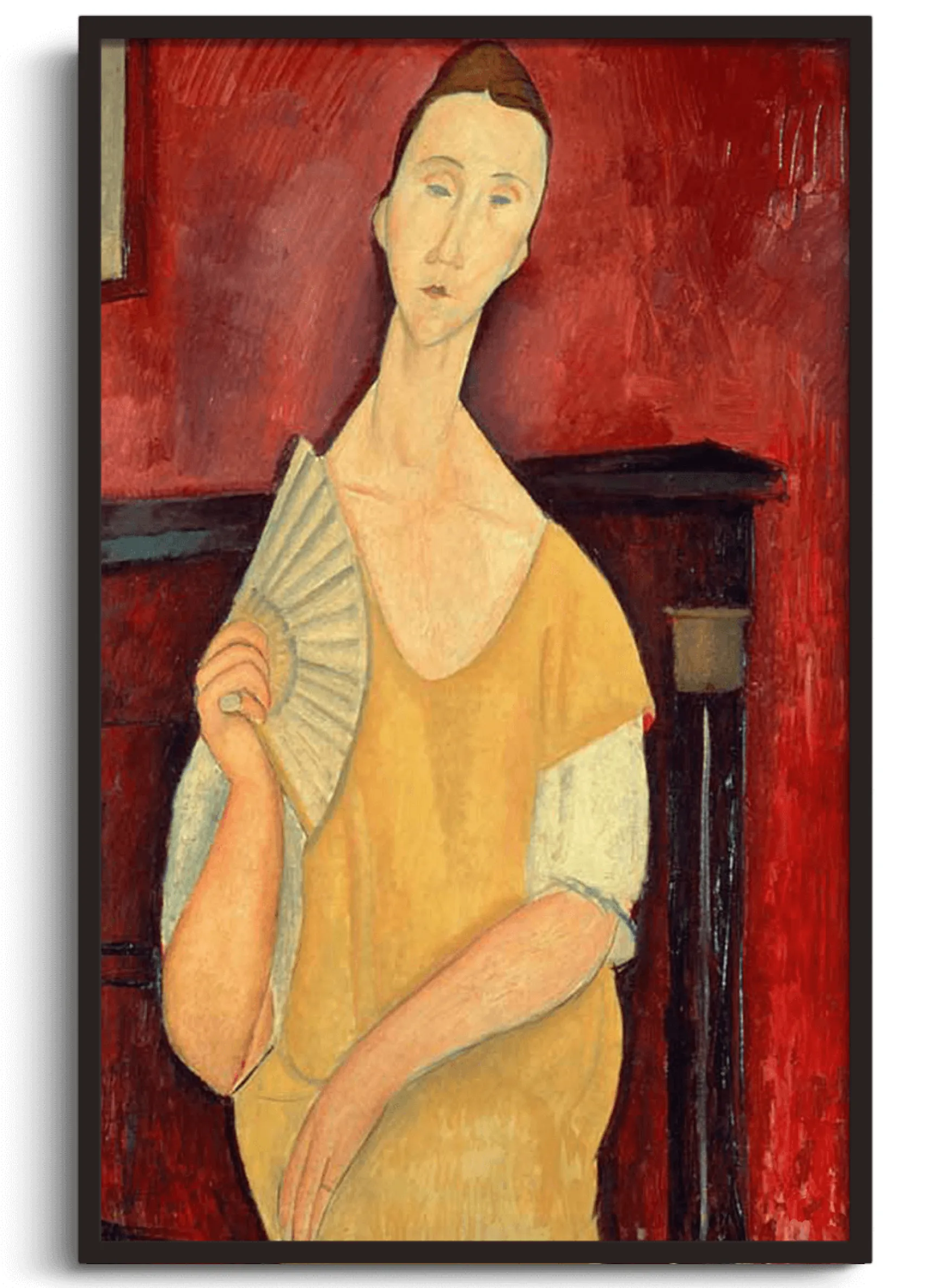 Galerie Mont Modigliani<La Femme à l'éventail - Amedeo Modigliani