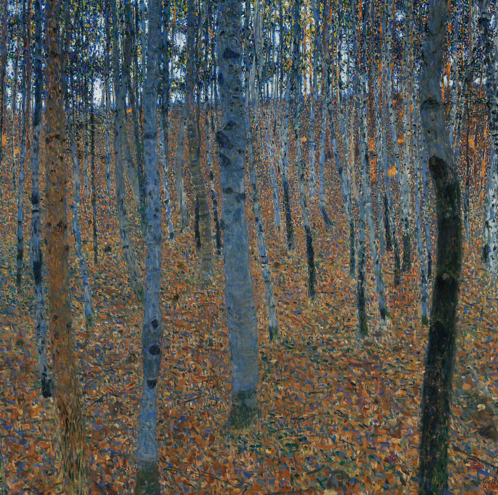 Galerie Mont Klimt<La Forêt de bouleaux - Gustav Klimt