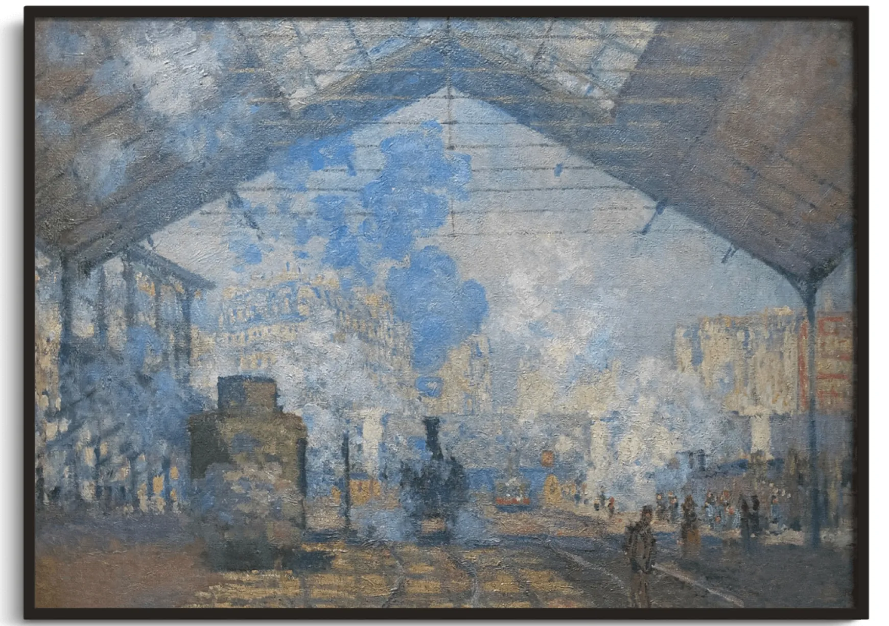 Galerie Mont Monet<La gare Saint-Lazare - Claude Monet