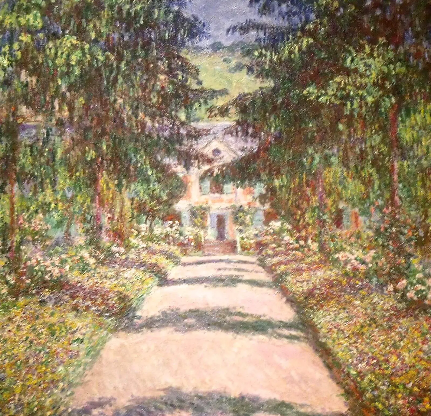 Galerie Mont Monet<La Grande allée à Giverny - Claude Monet
