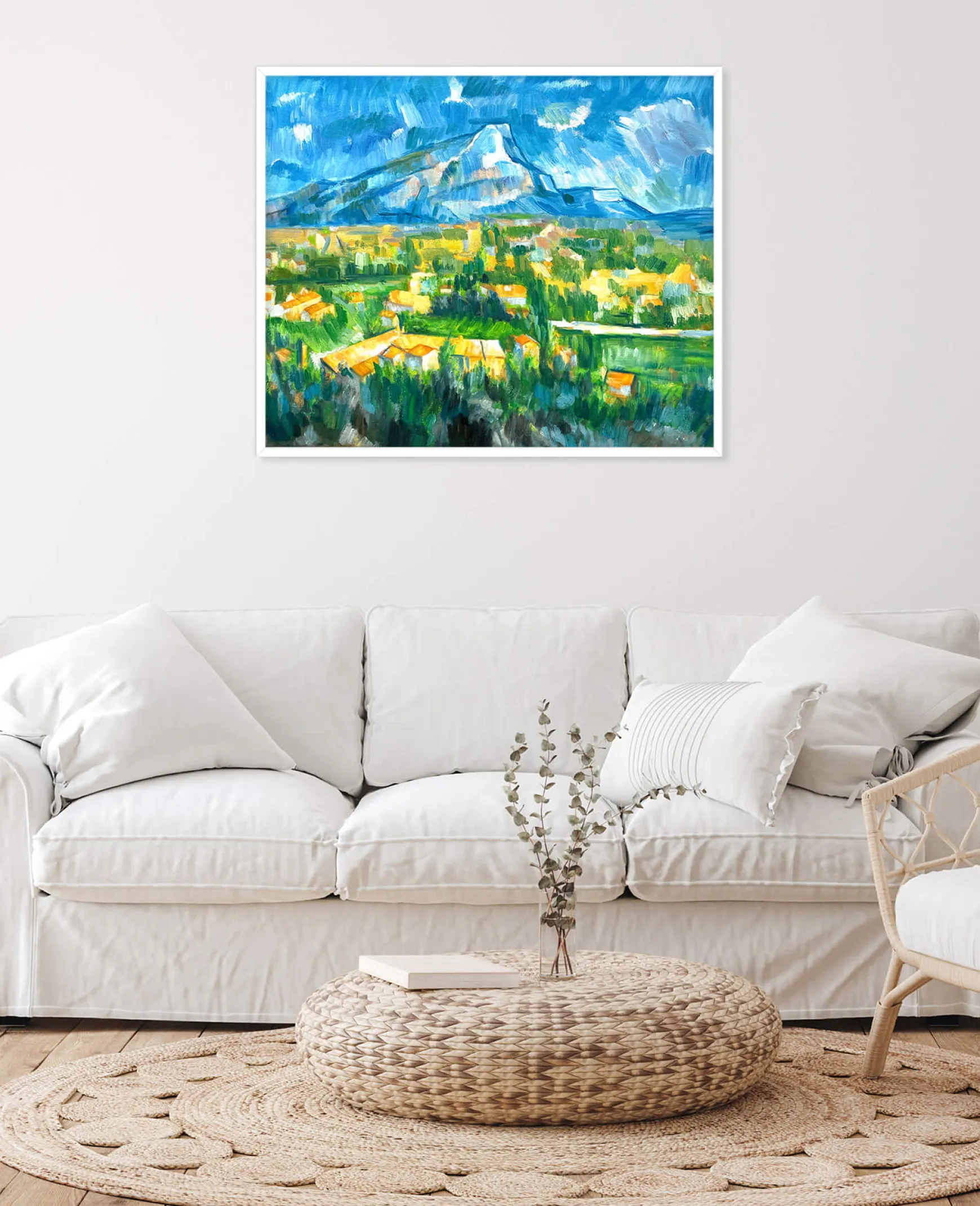 Galerie Mont Cézanne<La montagne Sainte-Victoire vue des Lauves – Paul Cézanne