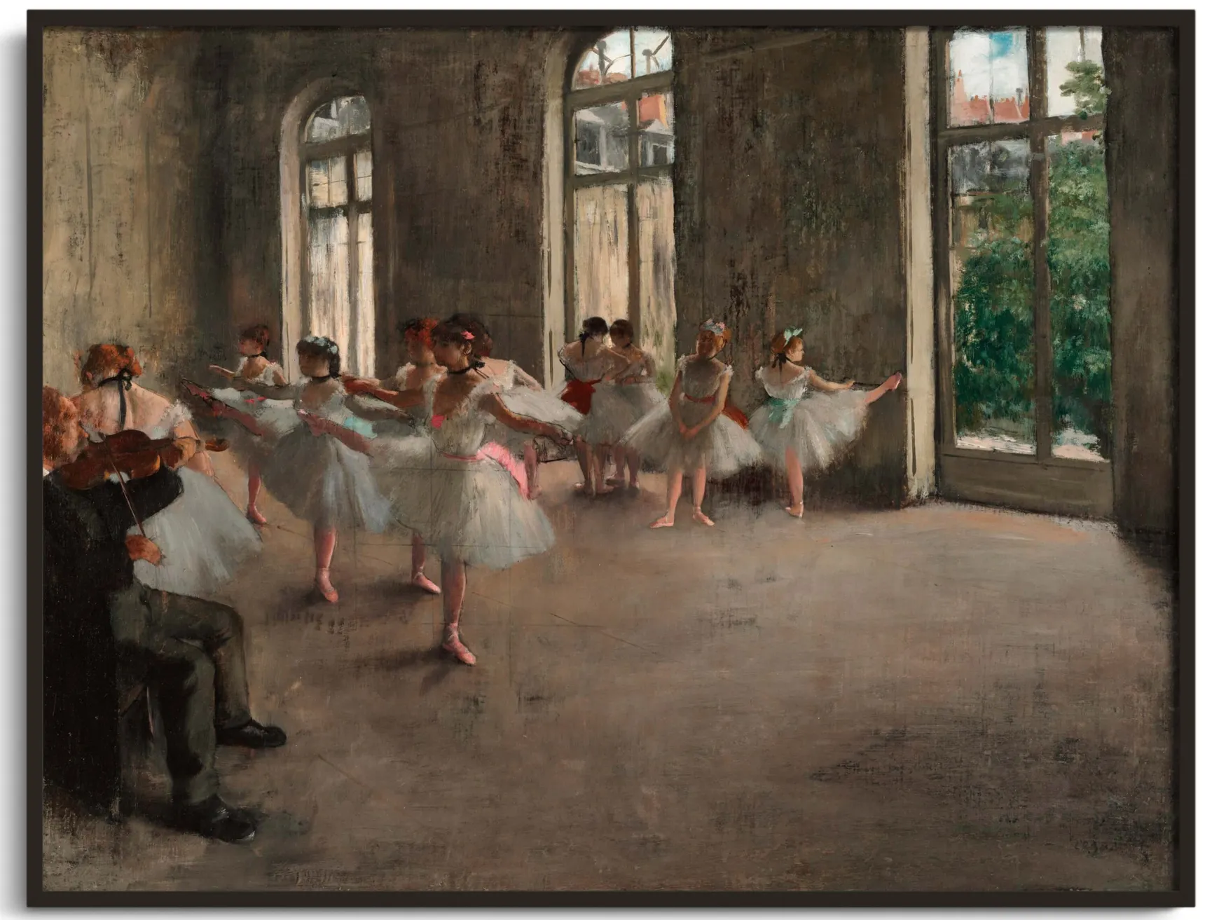 Galerie Mont Degas<La Répétition - Edgar Degas