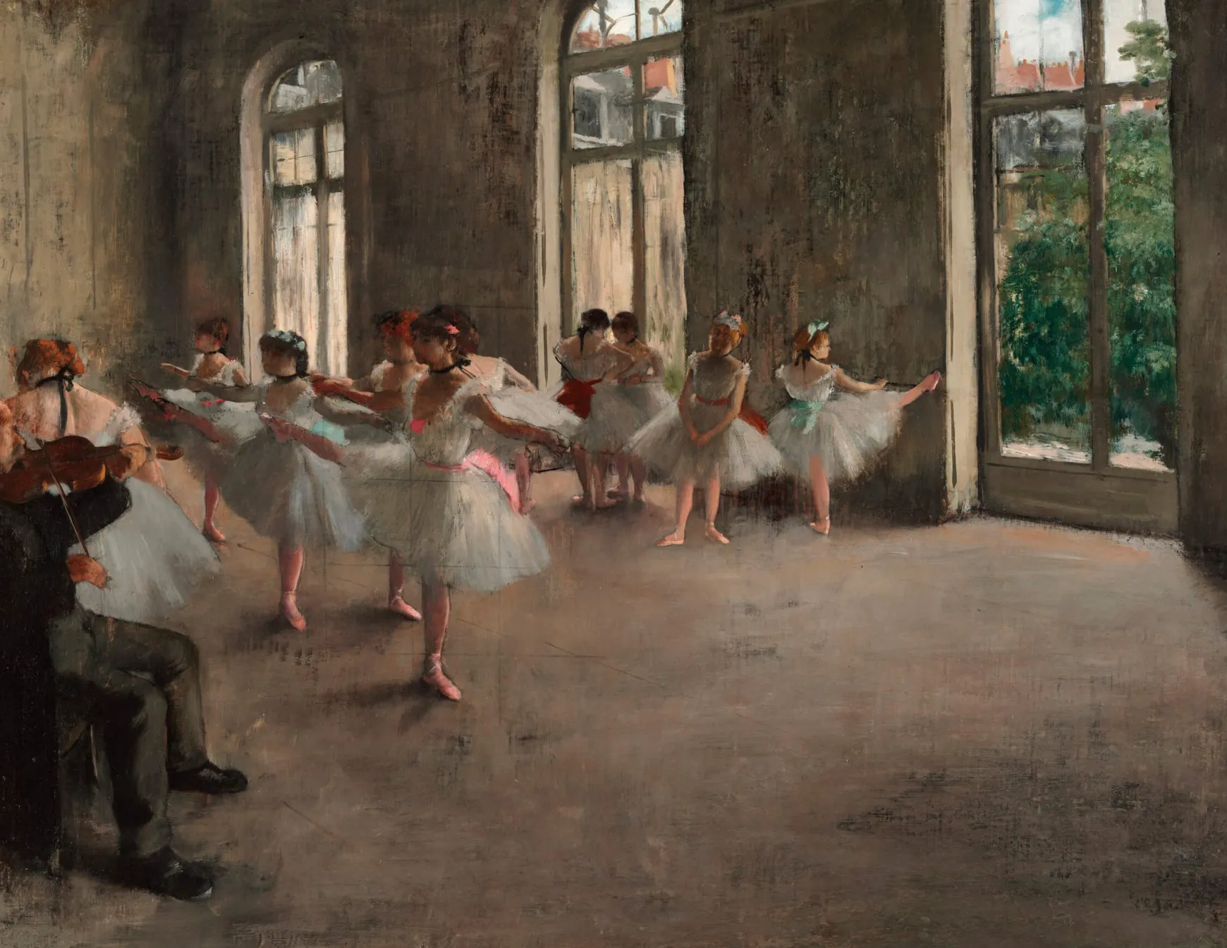Galerie Mont Degas<La Répétition - Edgar Degas