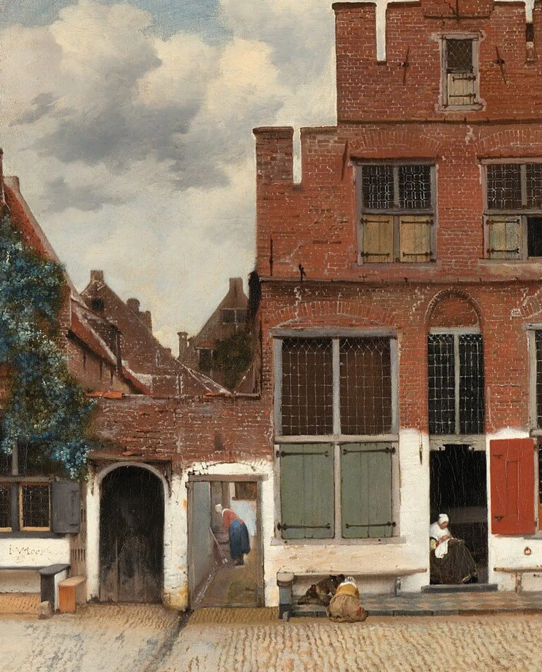 Galerie Mont Vermeer<La Ruelle - Johannes Vermeer