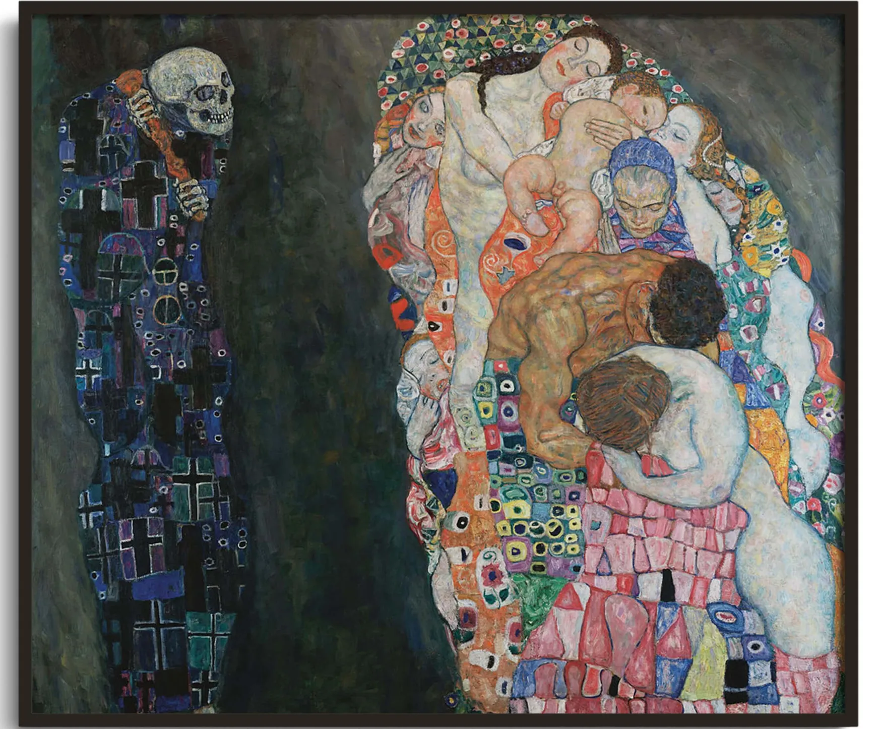 Galerie Mont Klimt<La Vie et la Mort - Gustav Klimt