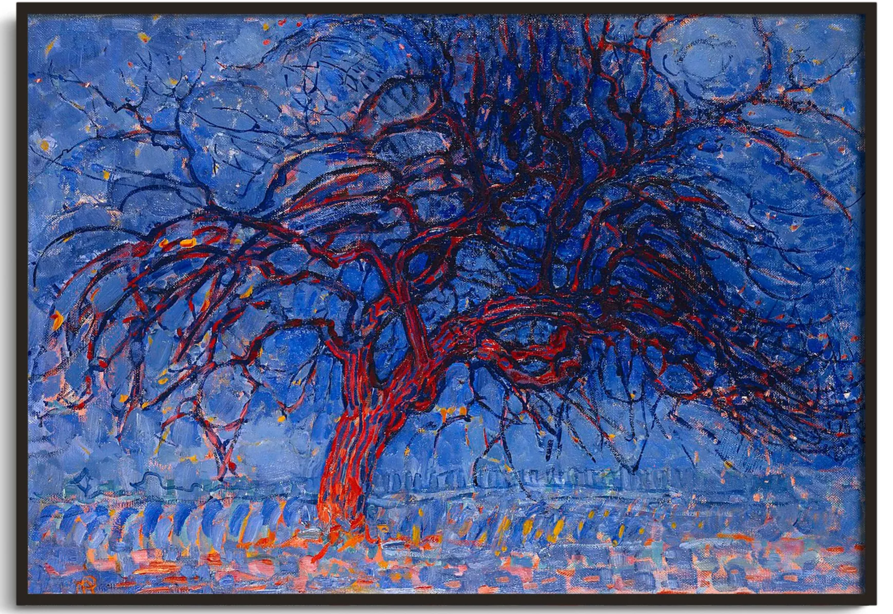 Galerie Mont Mondrian<L'arbre rouge - Piet Mondrian