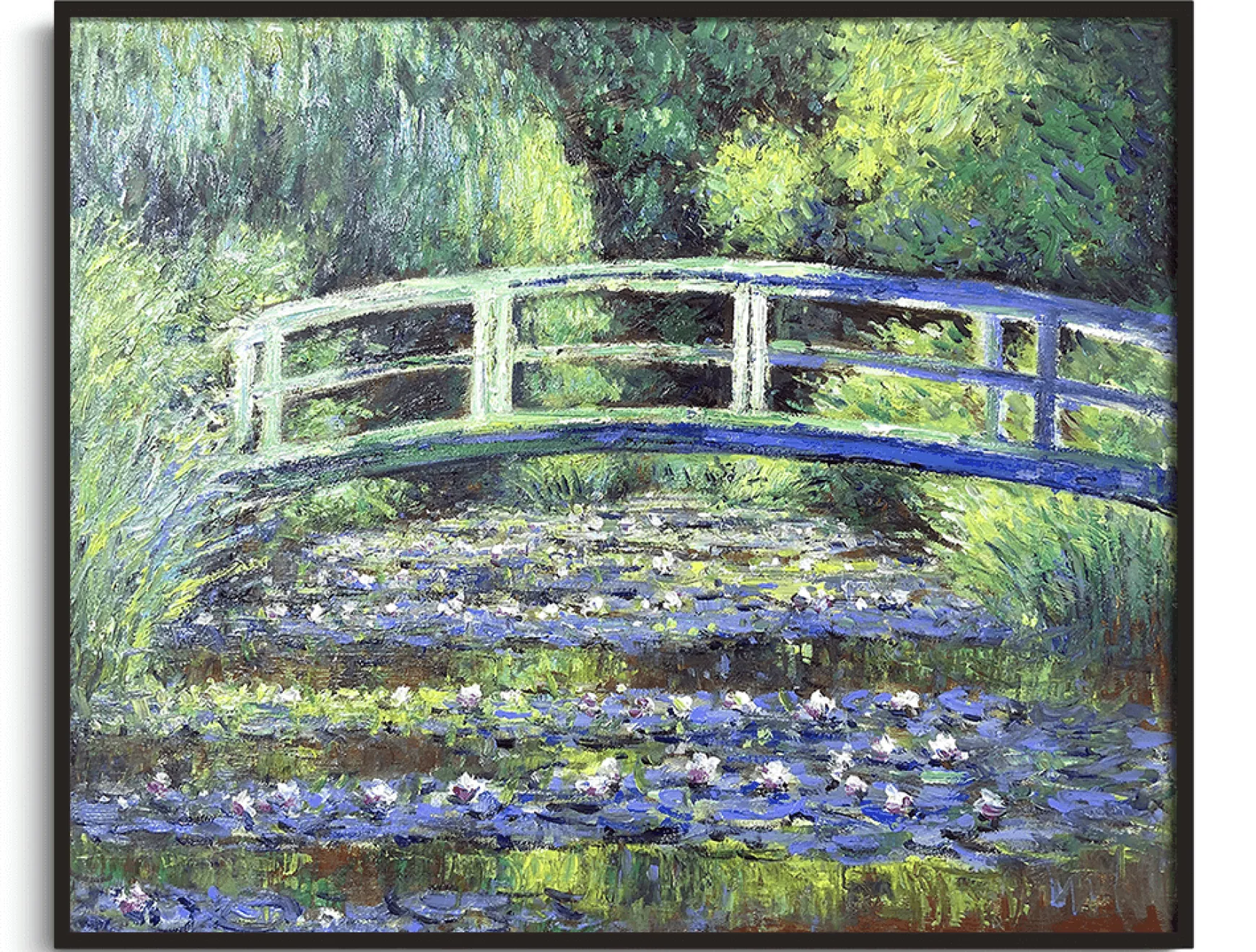 Galerie Mont Monet<Le Bassin aux nymphéas, harmonie verte - Claude Monet