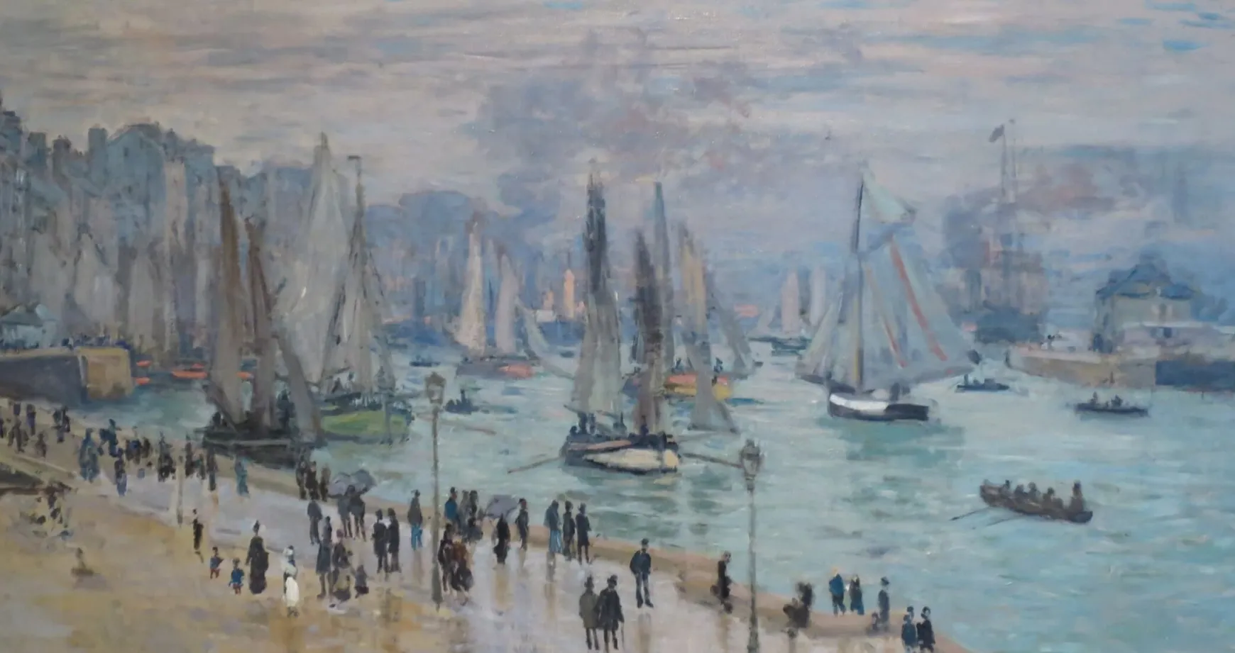 Galerie Mont Monet<Le Havre, bateaux de pêche sortant du port - Claude Monet