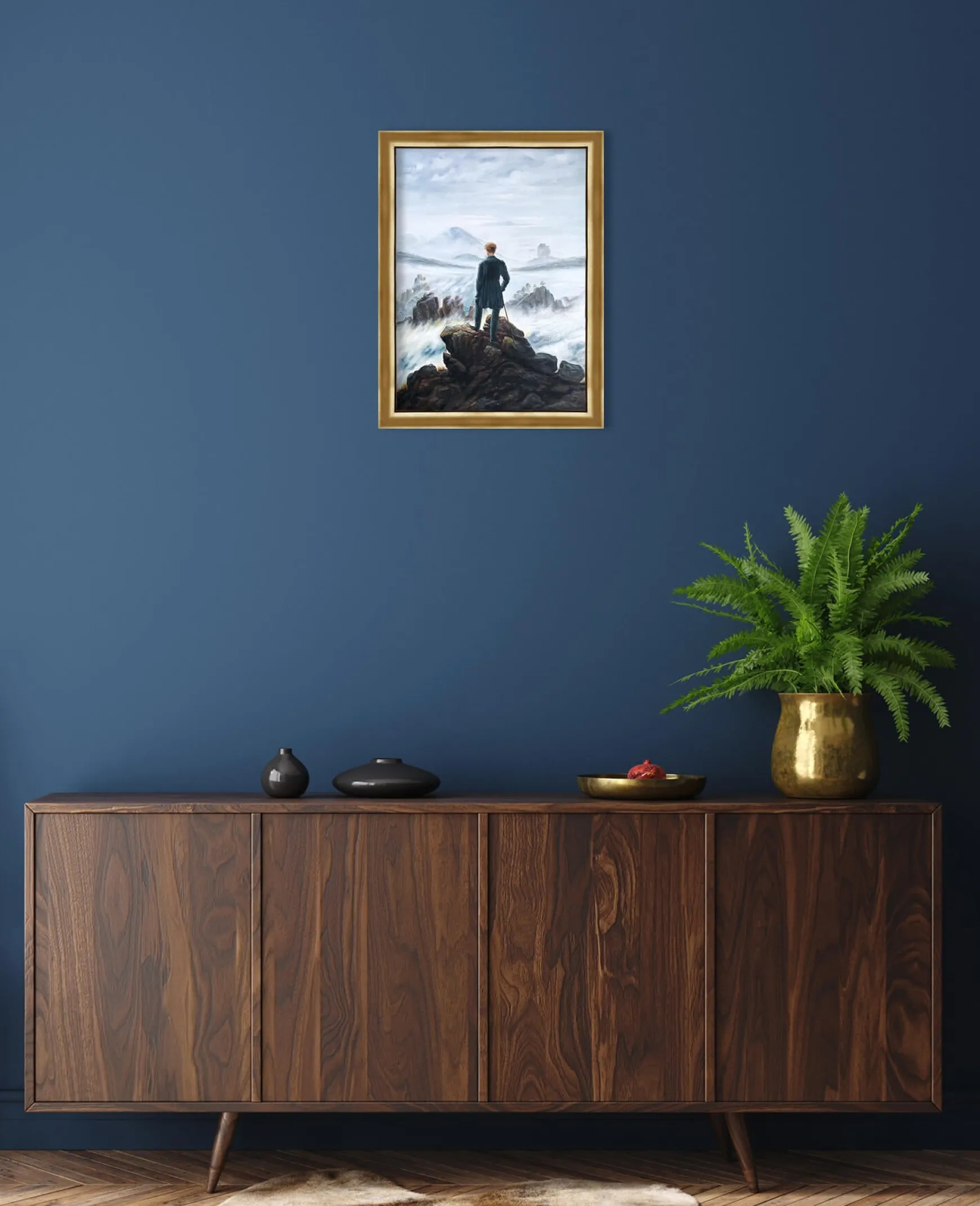 Galerie Mont Friedrich<Le Voyageur contemplant une mer de nuages - Caspar David Friedrich
