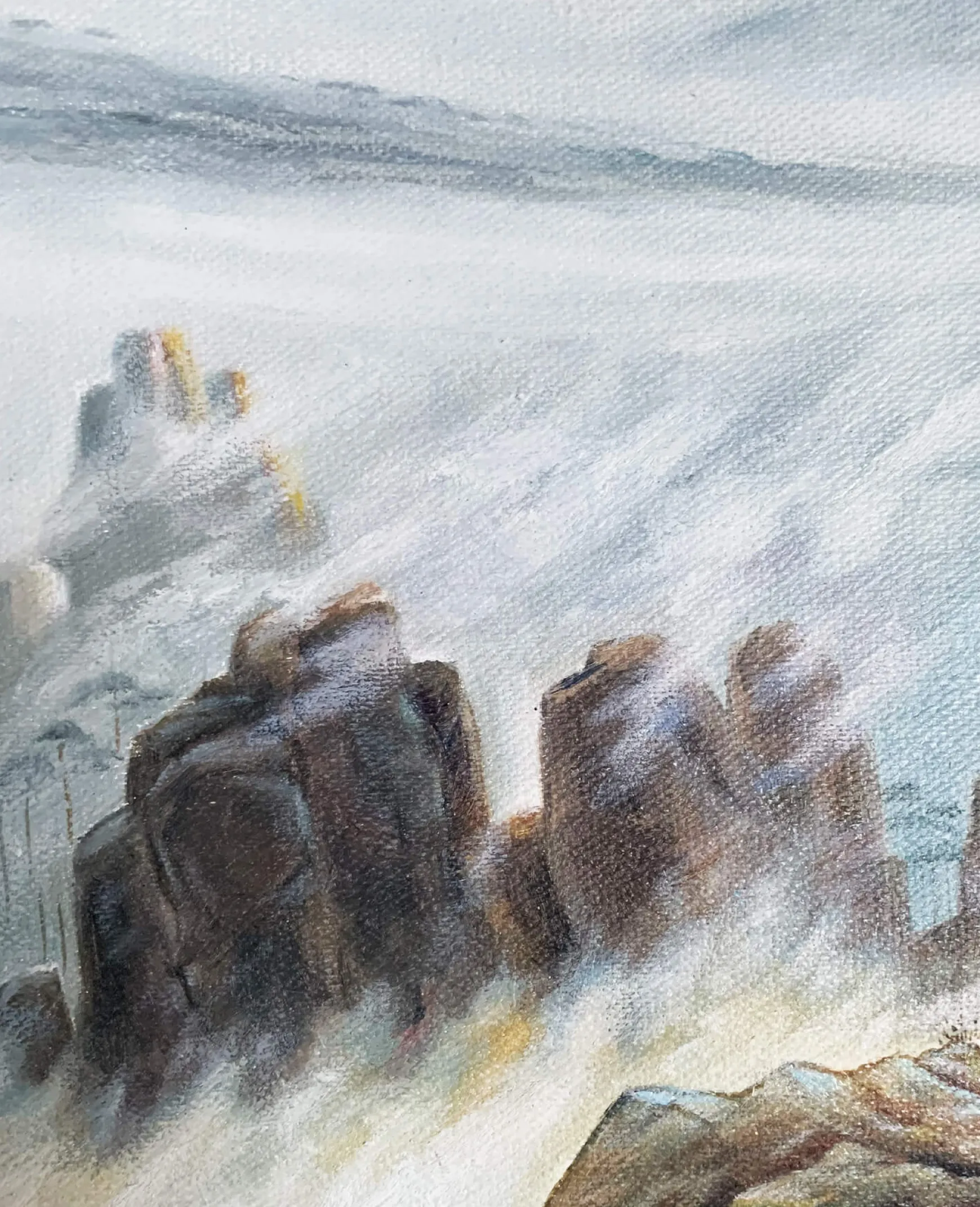 Galerie Mont Friedrich<Le Voyageur contemplant une mer de nuages - Caspar David Friedrich
