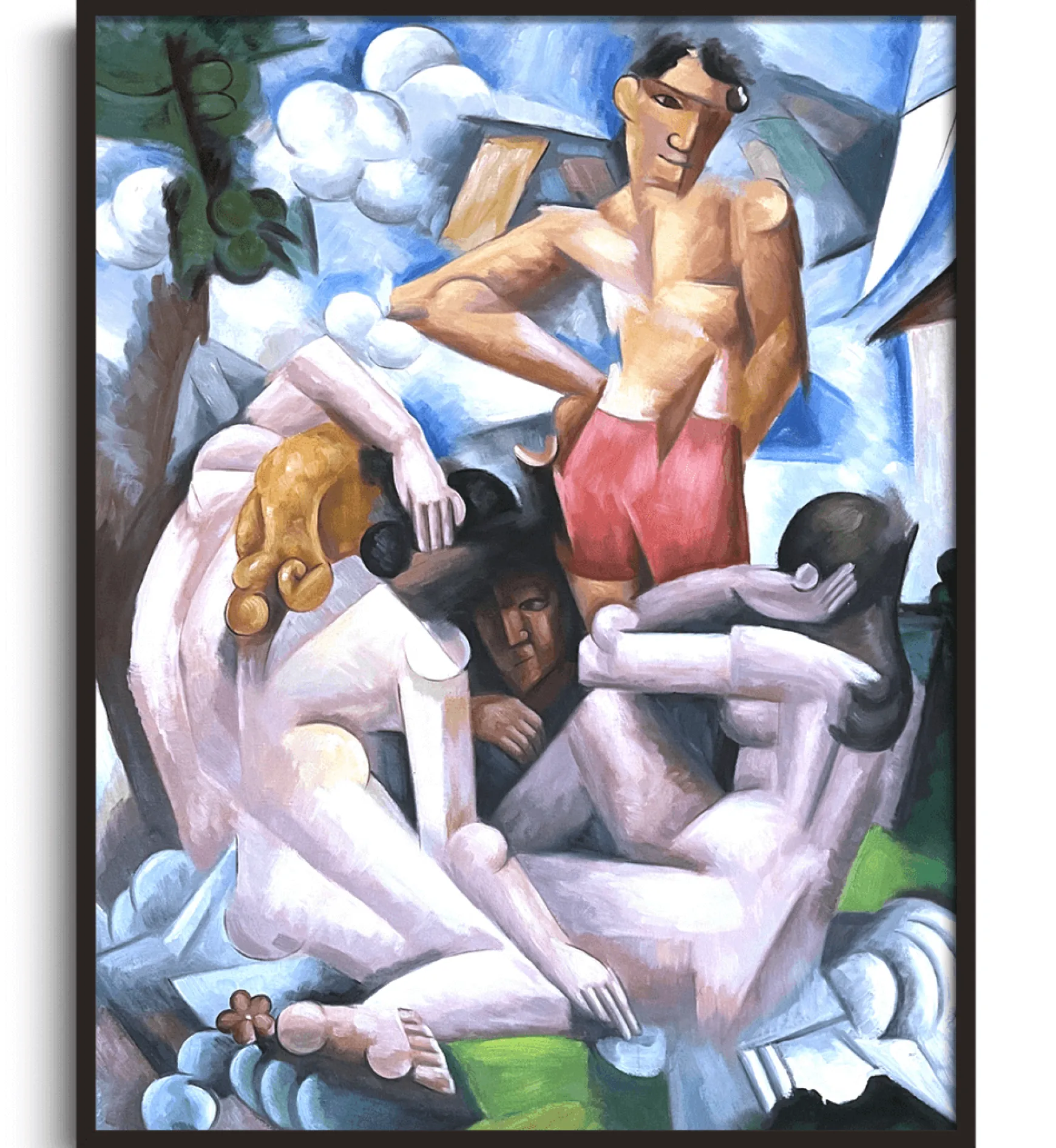 Galerie Mont De La Fresnaye<Les baigneurs - Roger de La Fresnaye