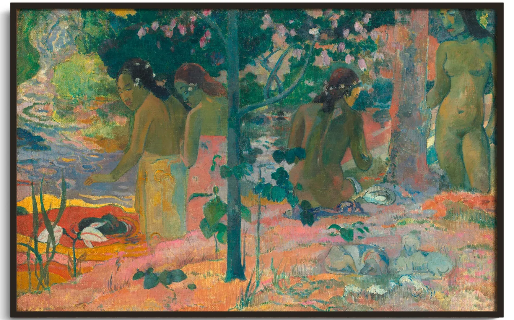 Galerie Mont Gauguin<Les baigneuses - Paul Gauguin