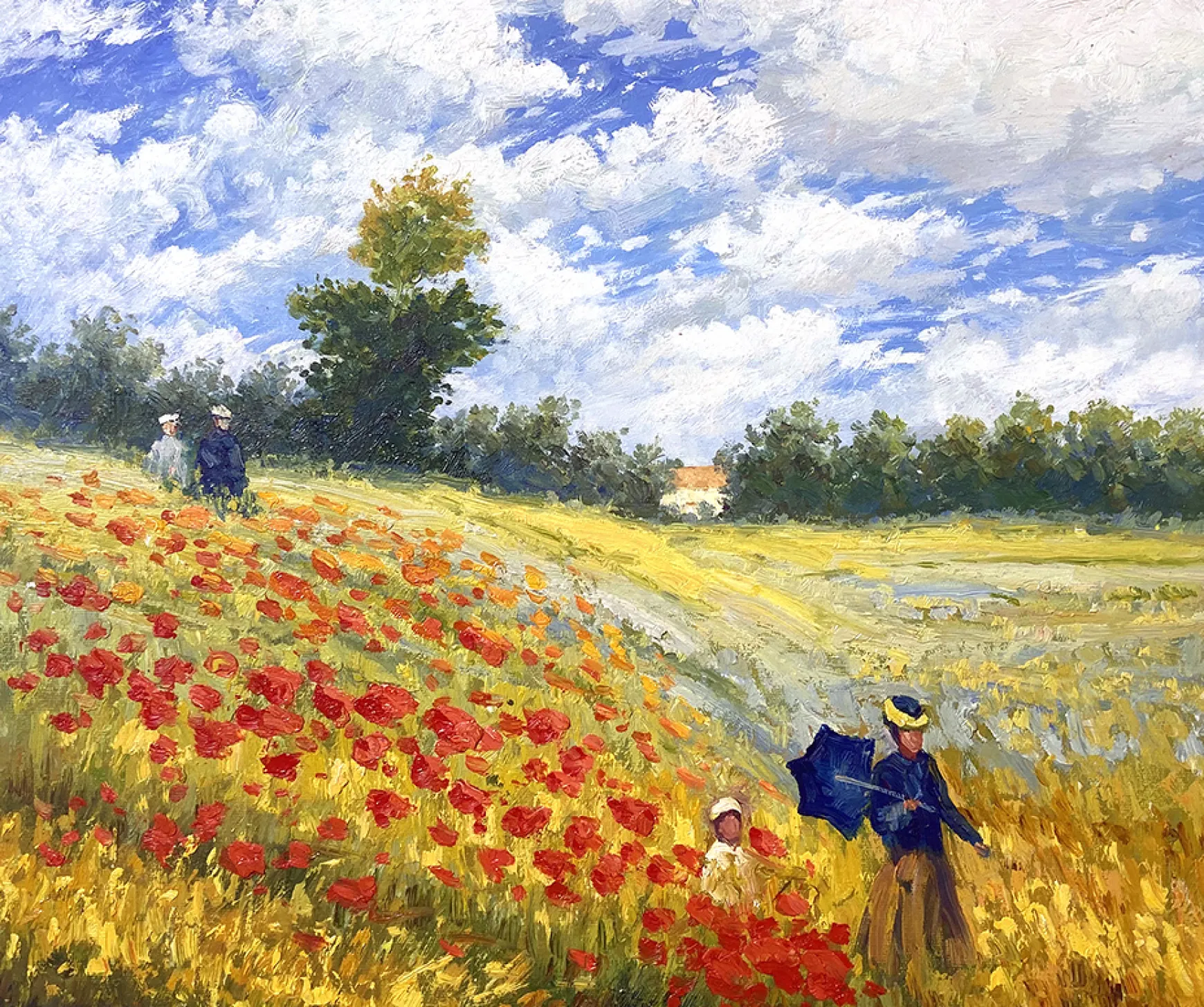 Galerie Mont Monet<Les Coquelicots - Claude Monet