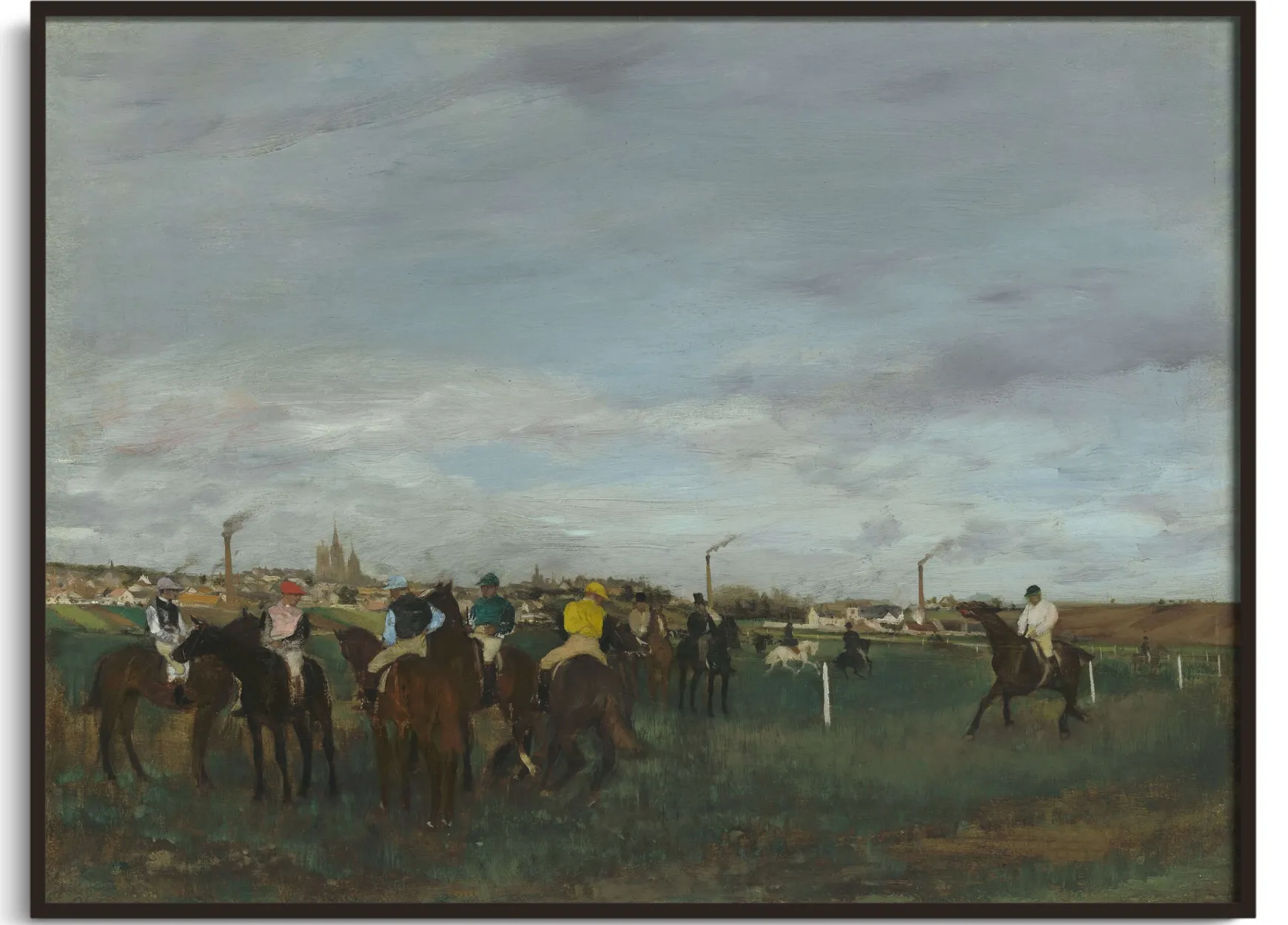 Galerie Mont Degas<Les Courses - Edgar Degas