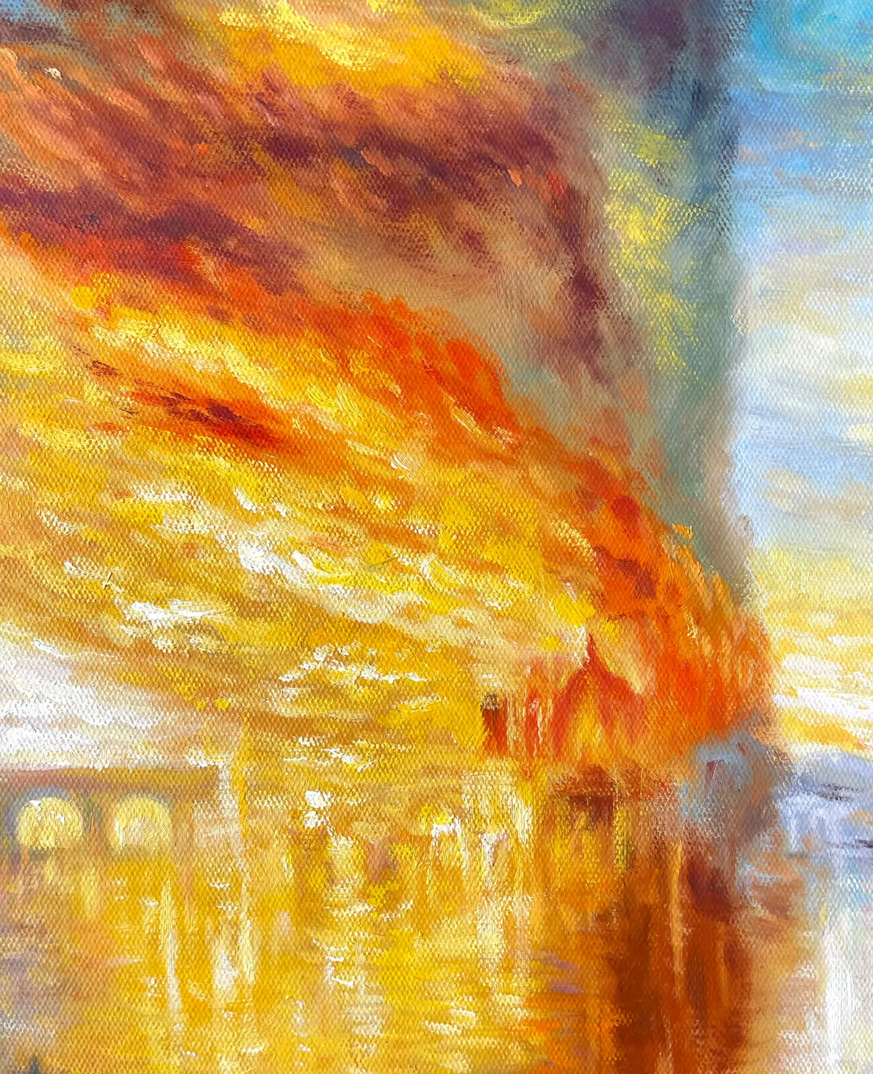 Galerie Mont Turner<L'Incendie de la Chambre des Lords et des Communes I - William Turner
