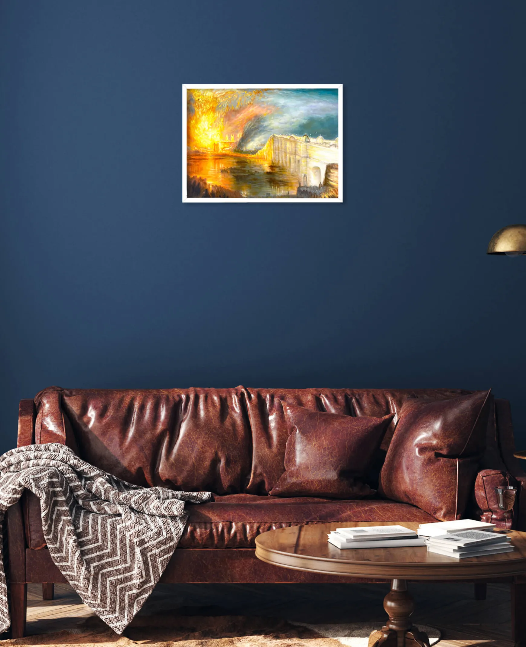 Galerie Mont Turner<L'Incendie de la Chambre des Lords et des Communes II - William Turner