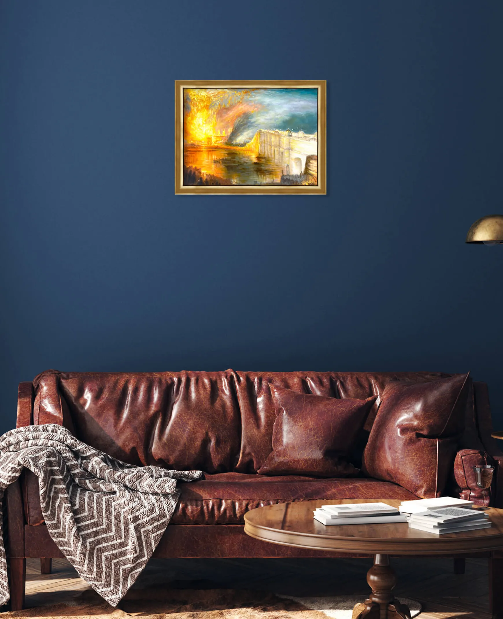 Galerie Mont Turner<L'Incendie de la Chambre des Lords et des Communes II - William Turner