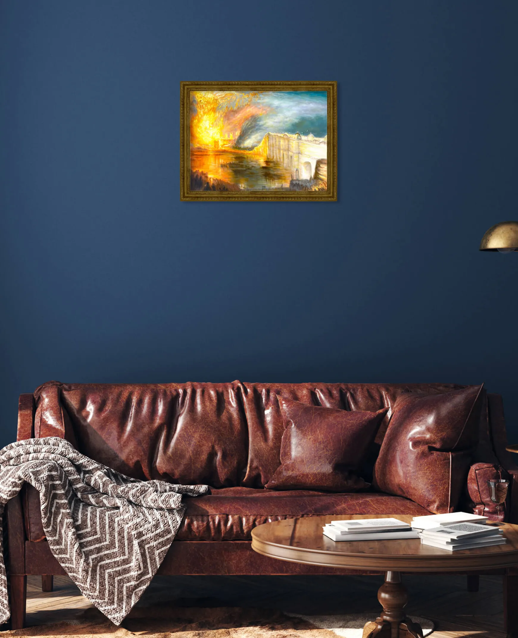 Galerie Mont Turner<L'Incendie de la Chambre des Lords et des Communes II - William Turner