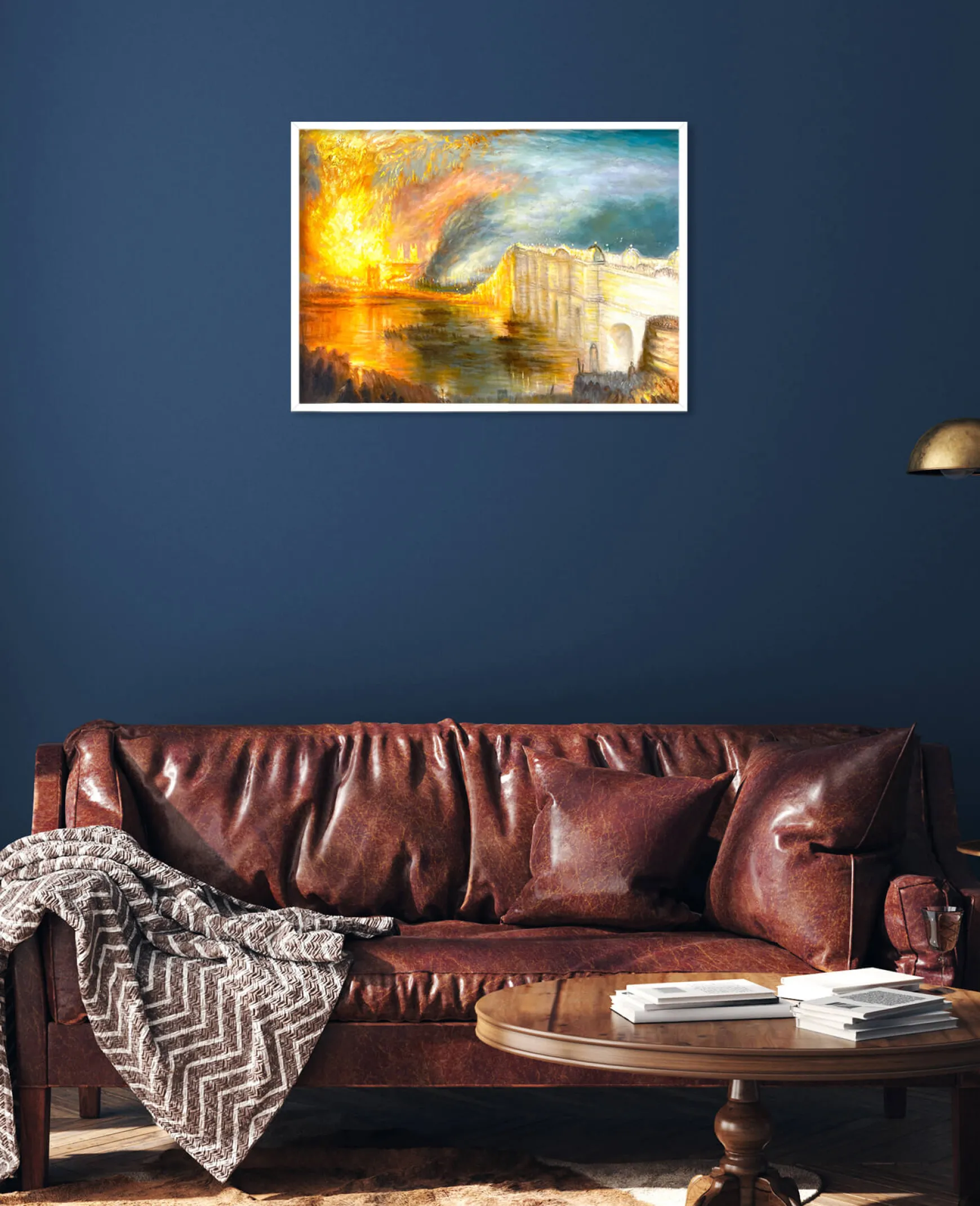 Galerie Mont Turner<L'Incendie de la Chambre des Lords et des Communes II - William Turner