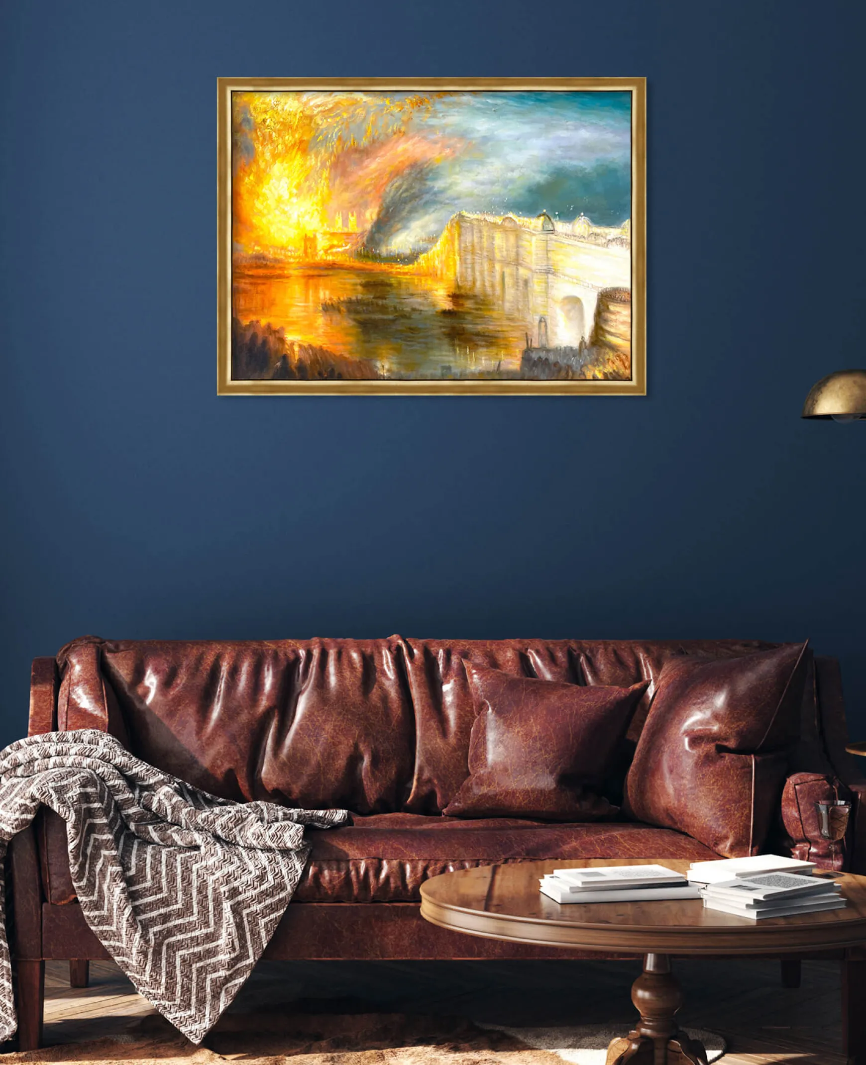 Galerie Mont Turner<L'Incendie de la Chambre des Lords et des Communes II - William Turner