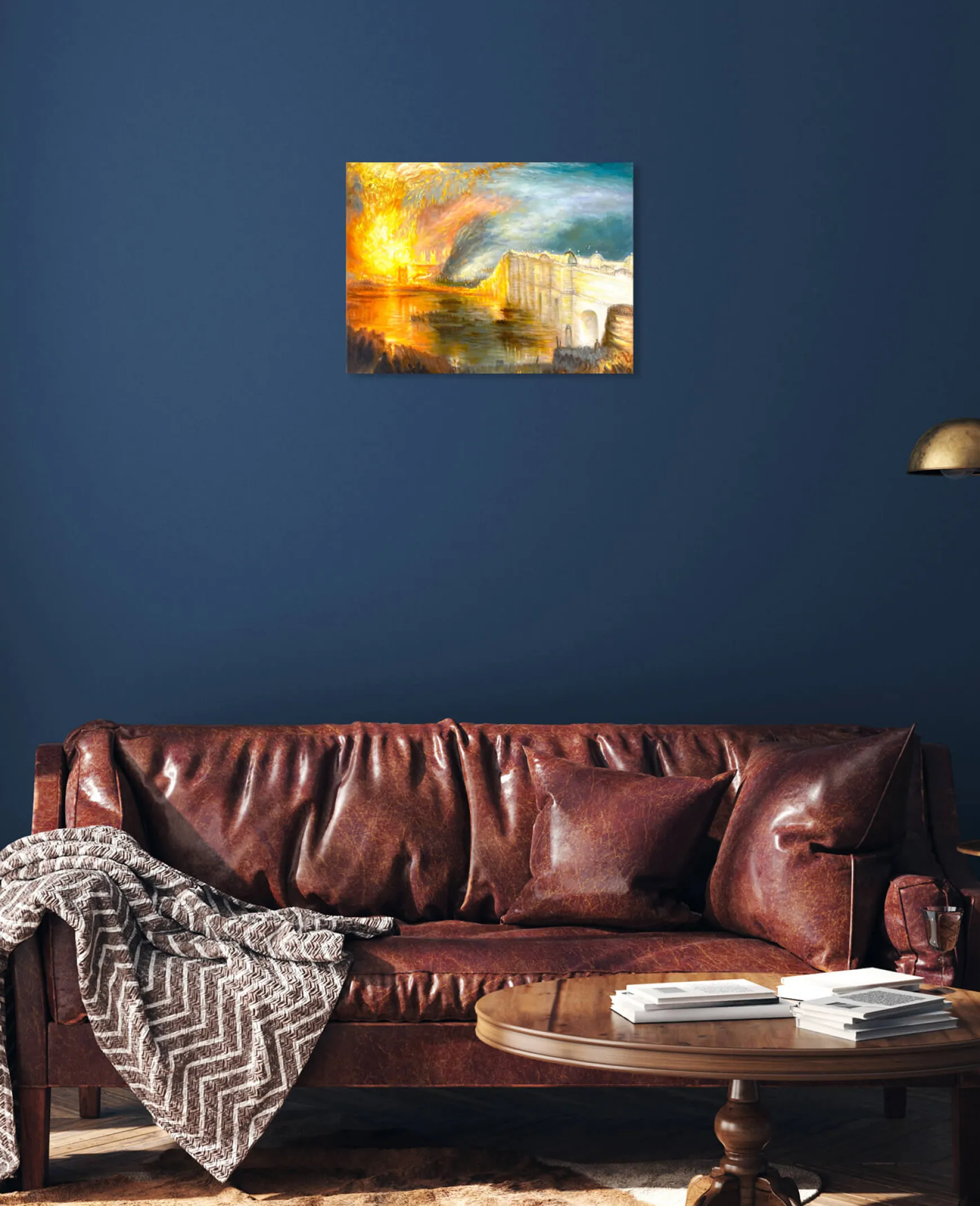 Galerie Mont Turner<L'Incendie de la Chambre des Lords et des Communes II - William Turner