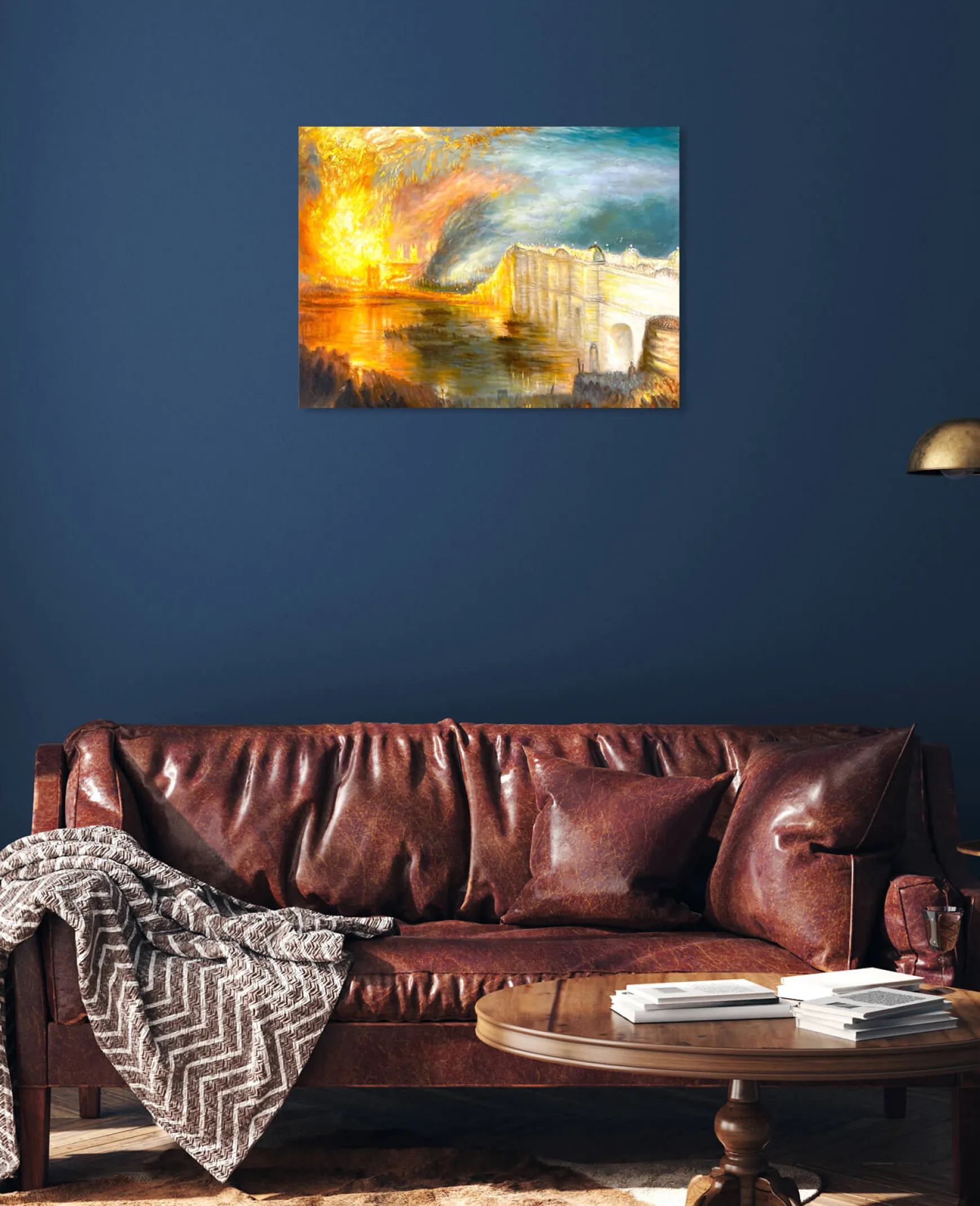 Galerie Mont Turner<L'Incendie de la Chambre des Lords et des Communes II - William Turner