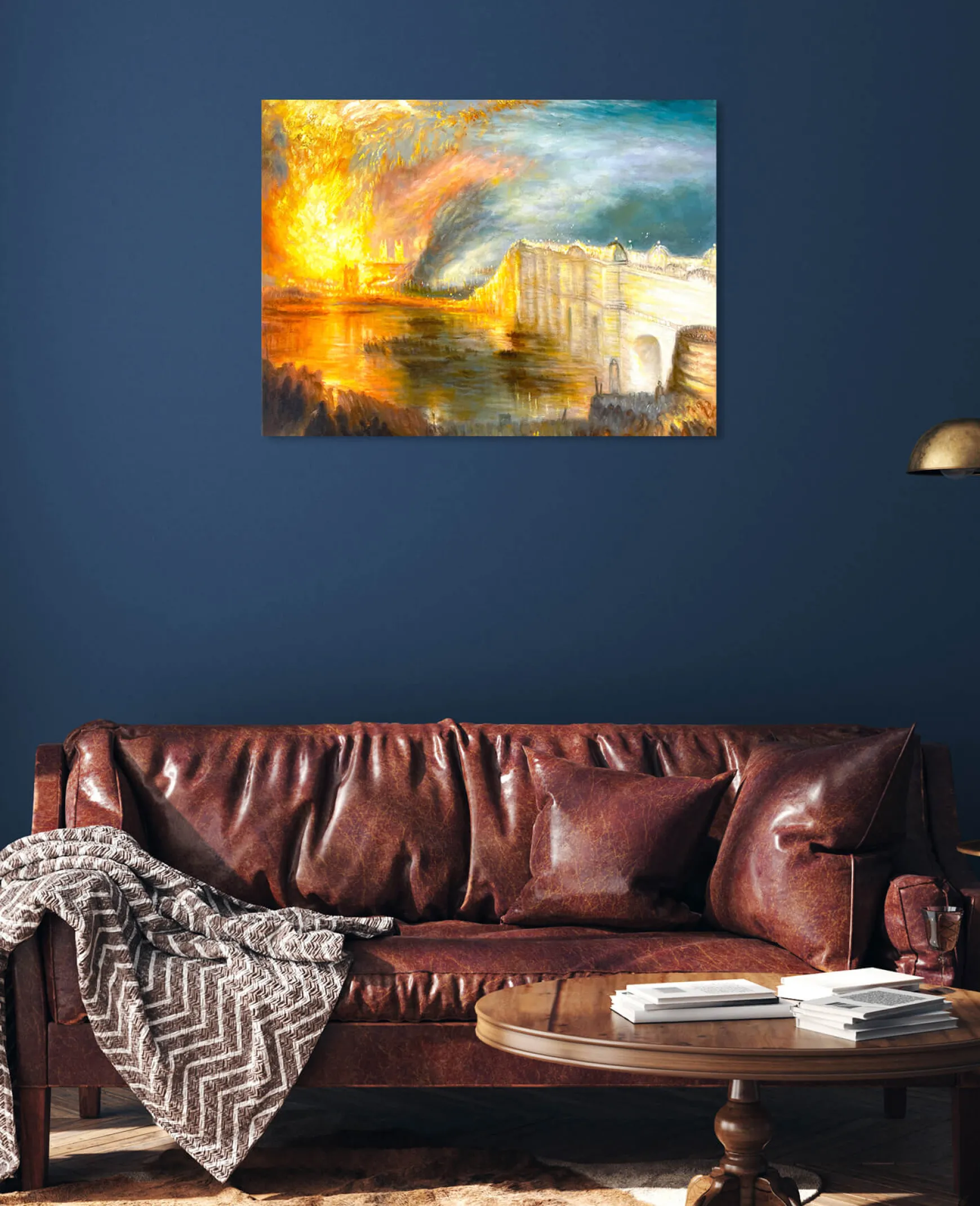 Galerie Mont Turner<L'Incendie de la Chambre des Lords et des Communes II - William Turner