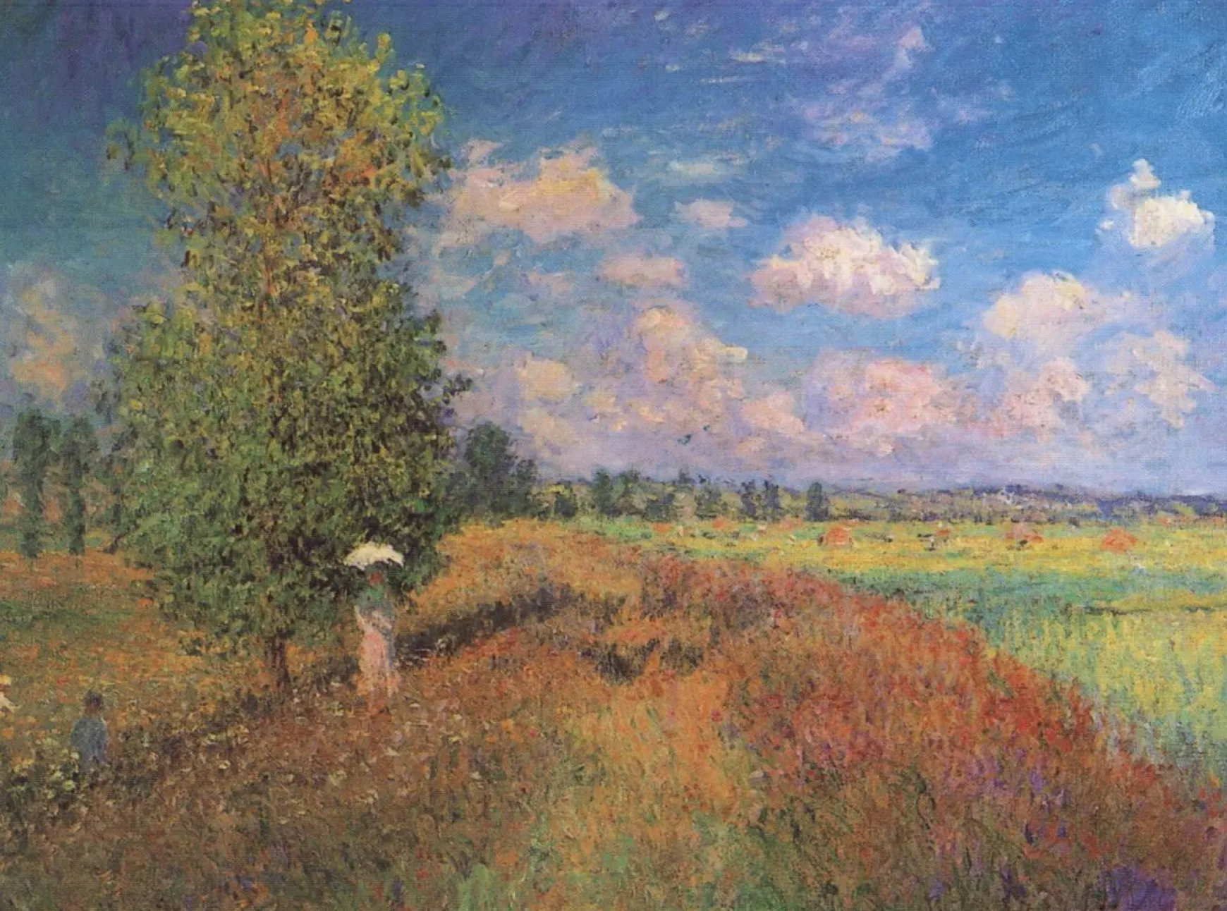 Galerie Mont Monet<L'Été. Champ de coquelicots - Claude Monet