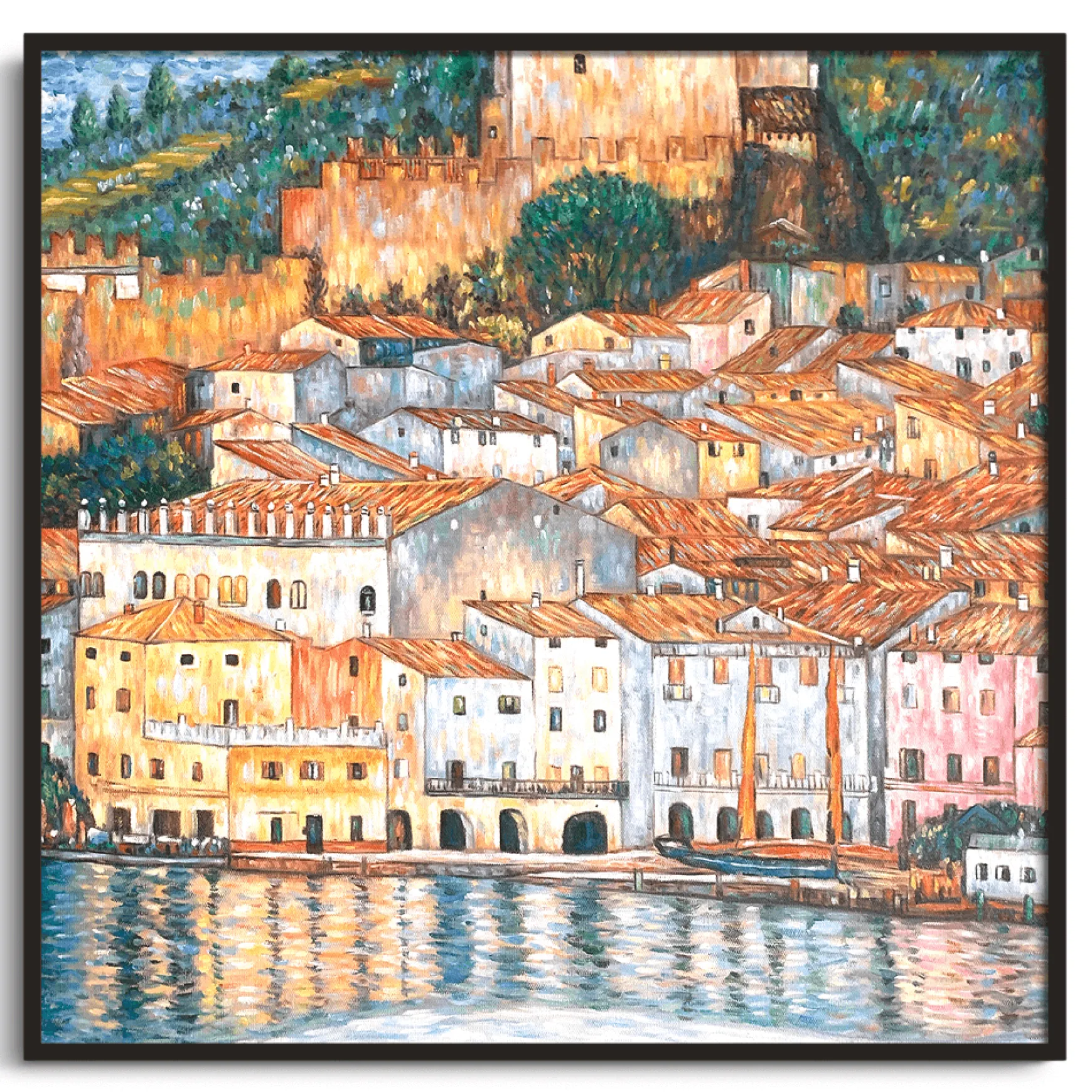 Galerie Mont Klimt<Malcesine sur le lac de Garde - Gustav Klimt