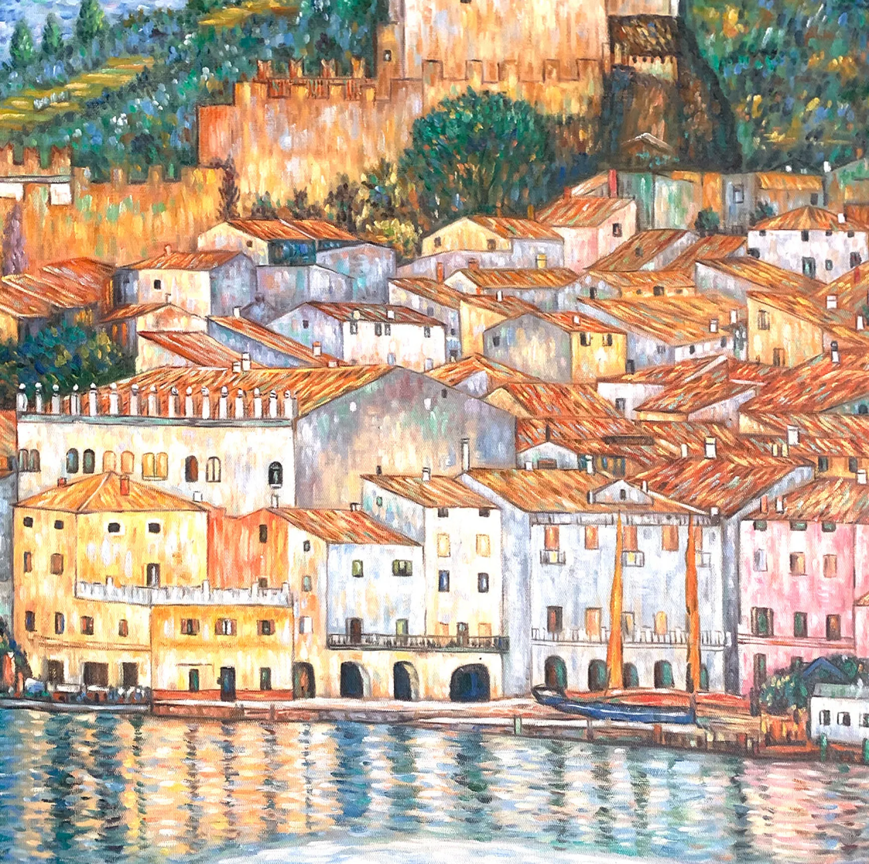 Galerie Mont Klimt<Malcesine sur le lac de Garde - Gustav Klimt