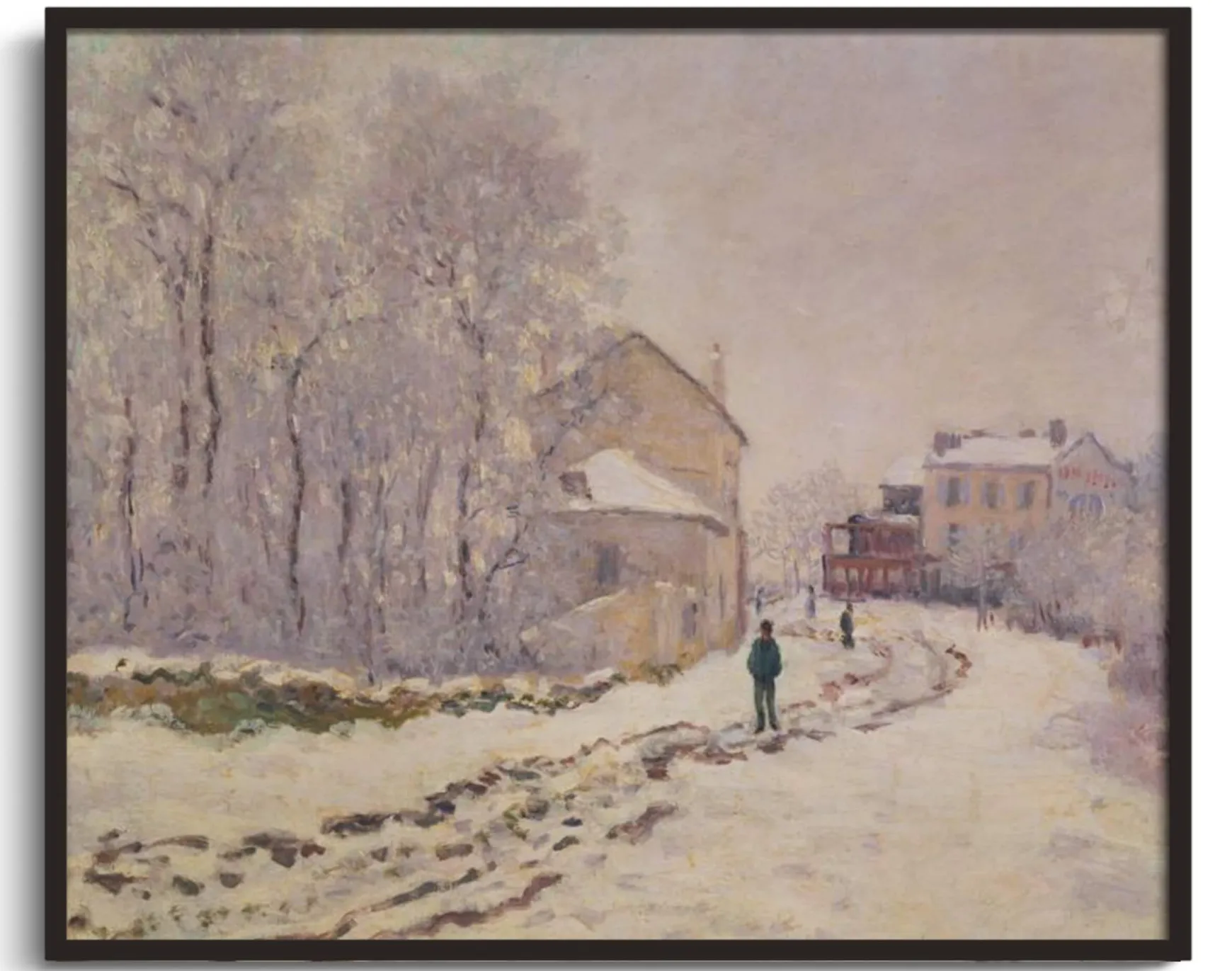 Galerie Mont Monet<Neige à argenteuil - Claude Monet