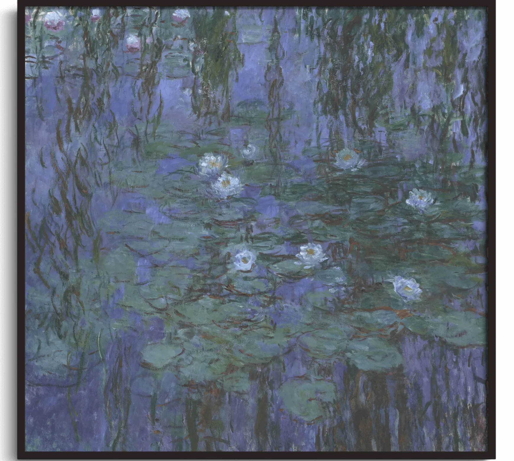 Galerie Mont Monet<Nymphéas bleus - Claude Monet
