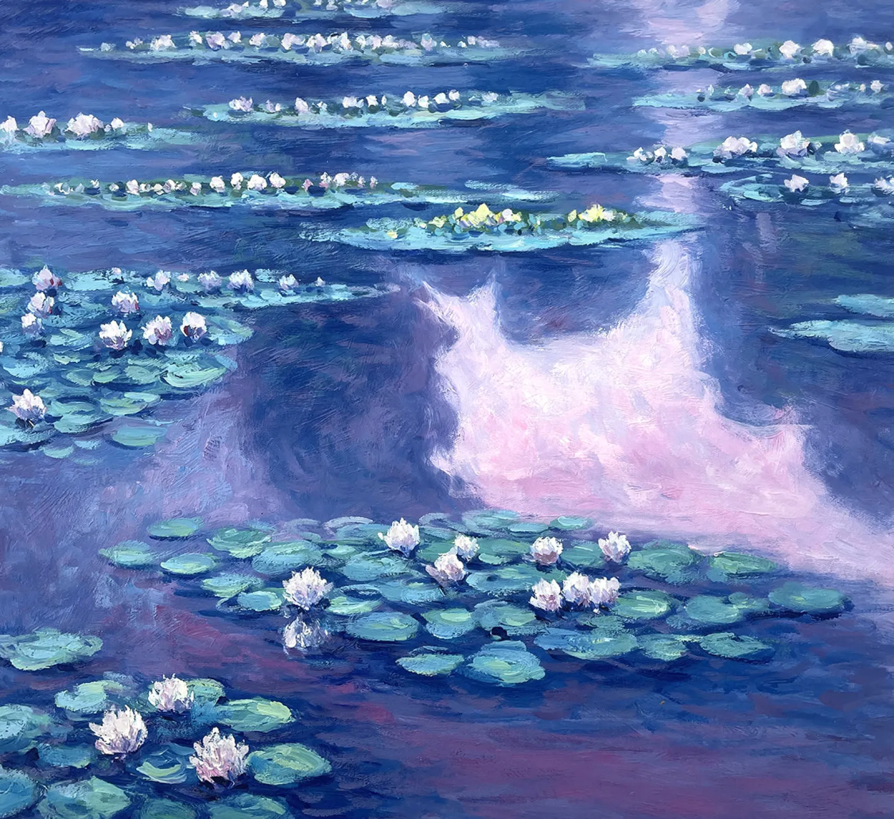Galerie Mont Monet<Nymphéas IV - Claude Monet