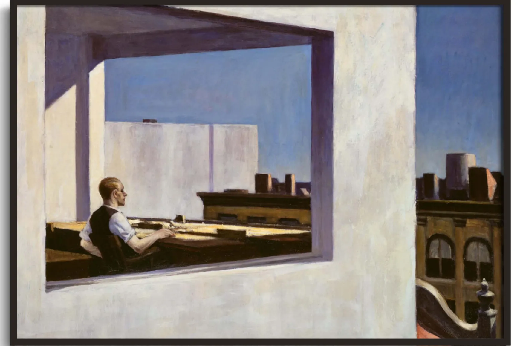 Galerie Mont Hopper<Office in a Small City - Edward Hopper