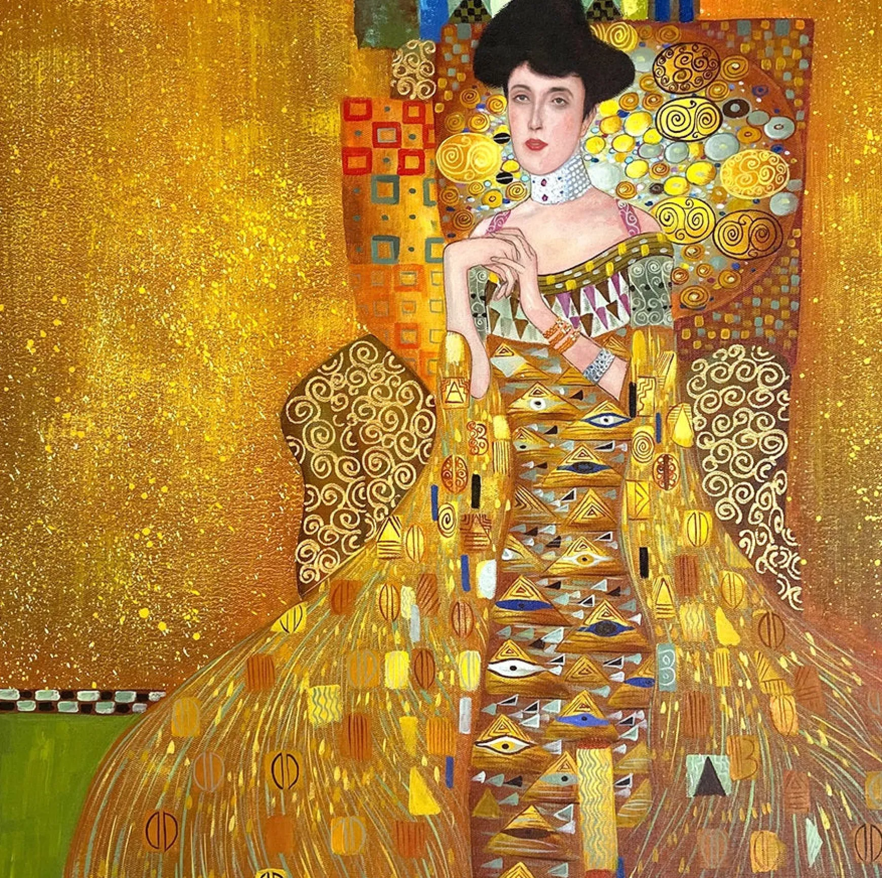 Galerie Mont Klimt<Portrait d'Adele Bloch-Bauer I - Gustav Klimt