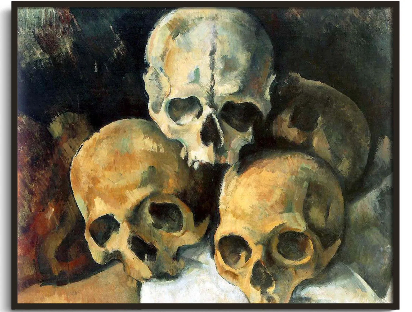 Galerie Mont Cézanne<Pyramide de crânes - Paul Cézanne