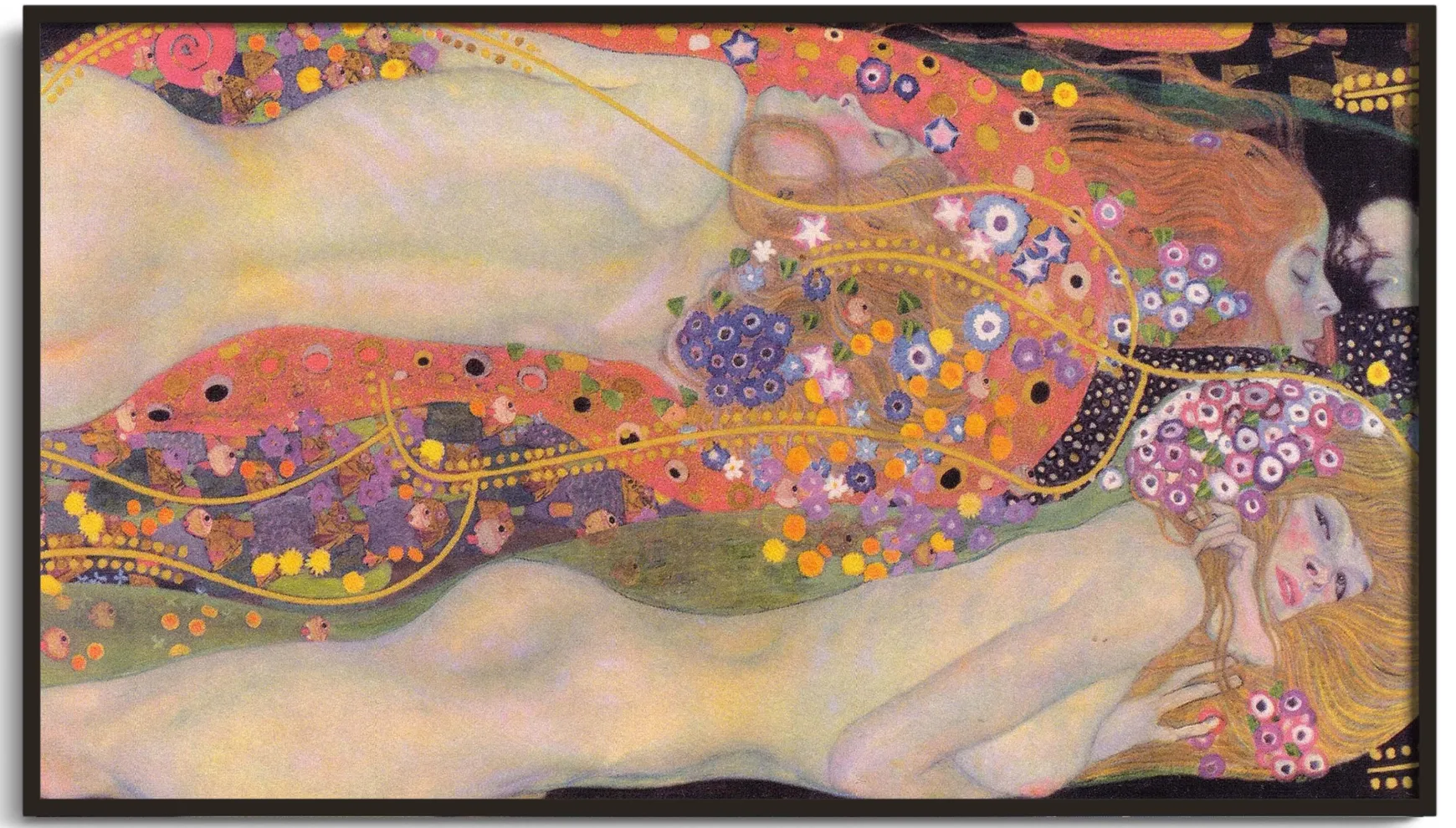 Galerie Mont Klimt<Serpents d'eau II - Gustav Klimt