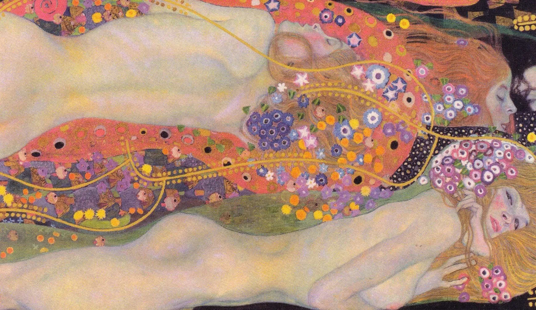 Galerie Mont Klimt<Serpents d'eau II - Gustav Klimt