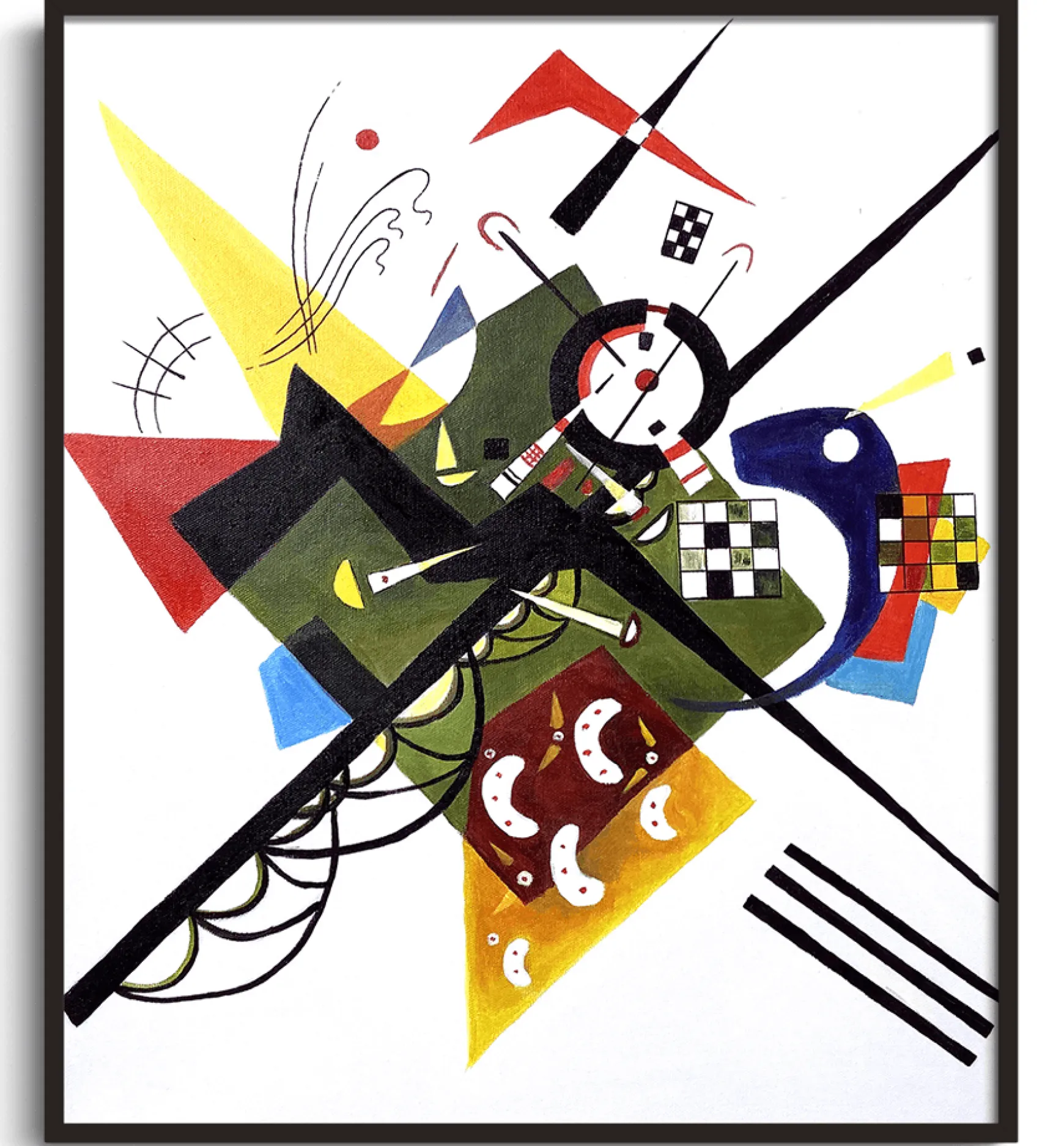 Galerie Mont Kandinsky<Sur blanc II - Vassily Kandinsky
