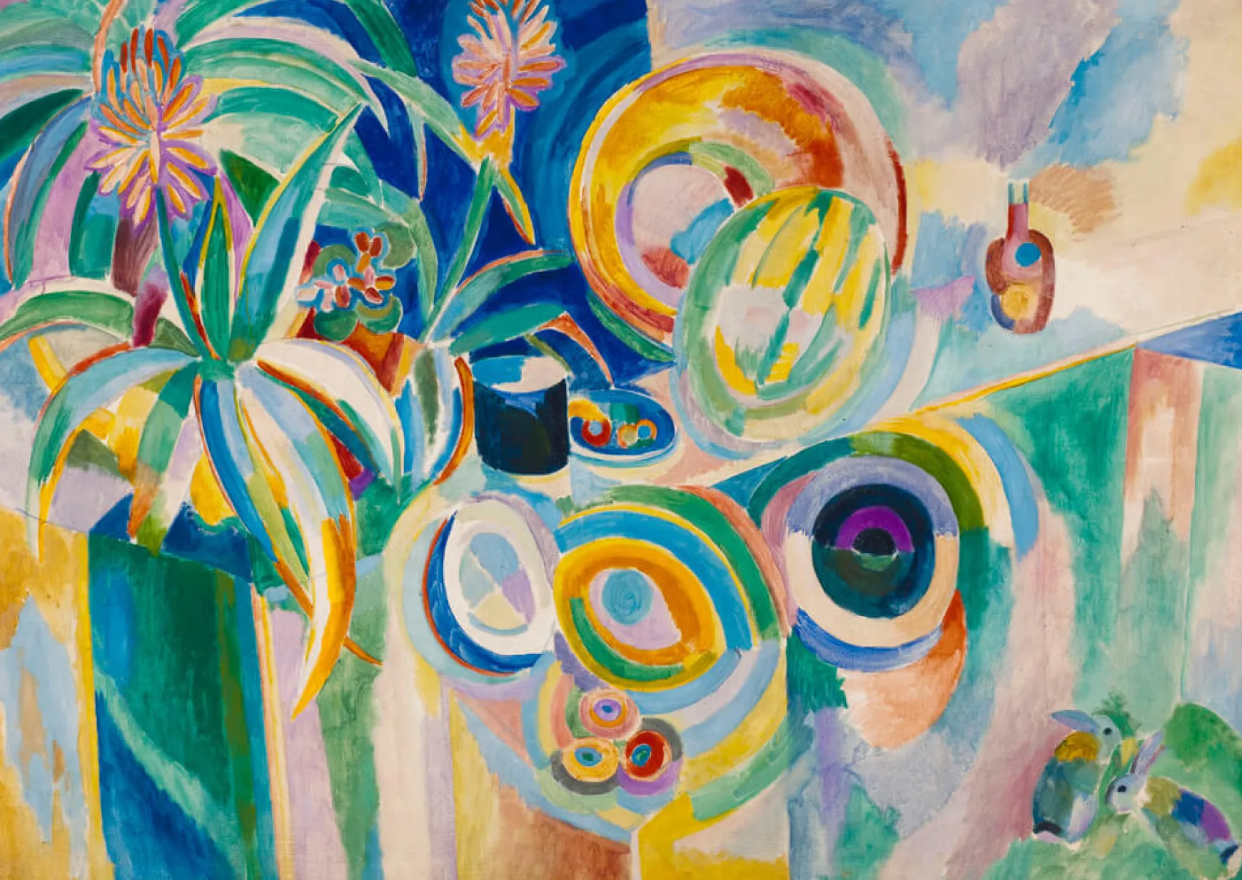 Galerie Mont Delaunay<Symphonie colorée - Robert Delaunay